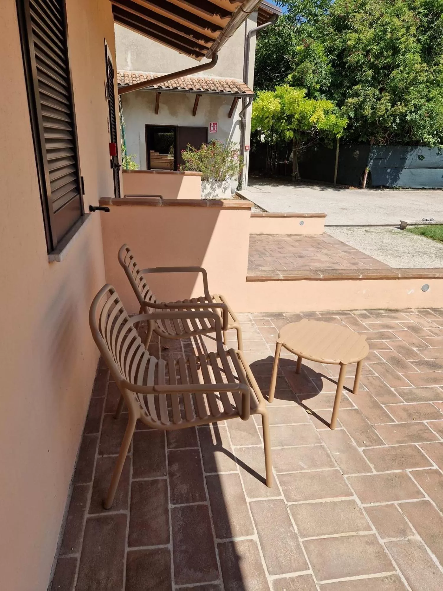 Patio in Hotel Bellavista