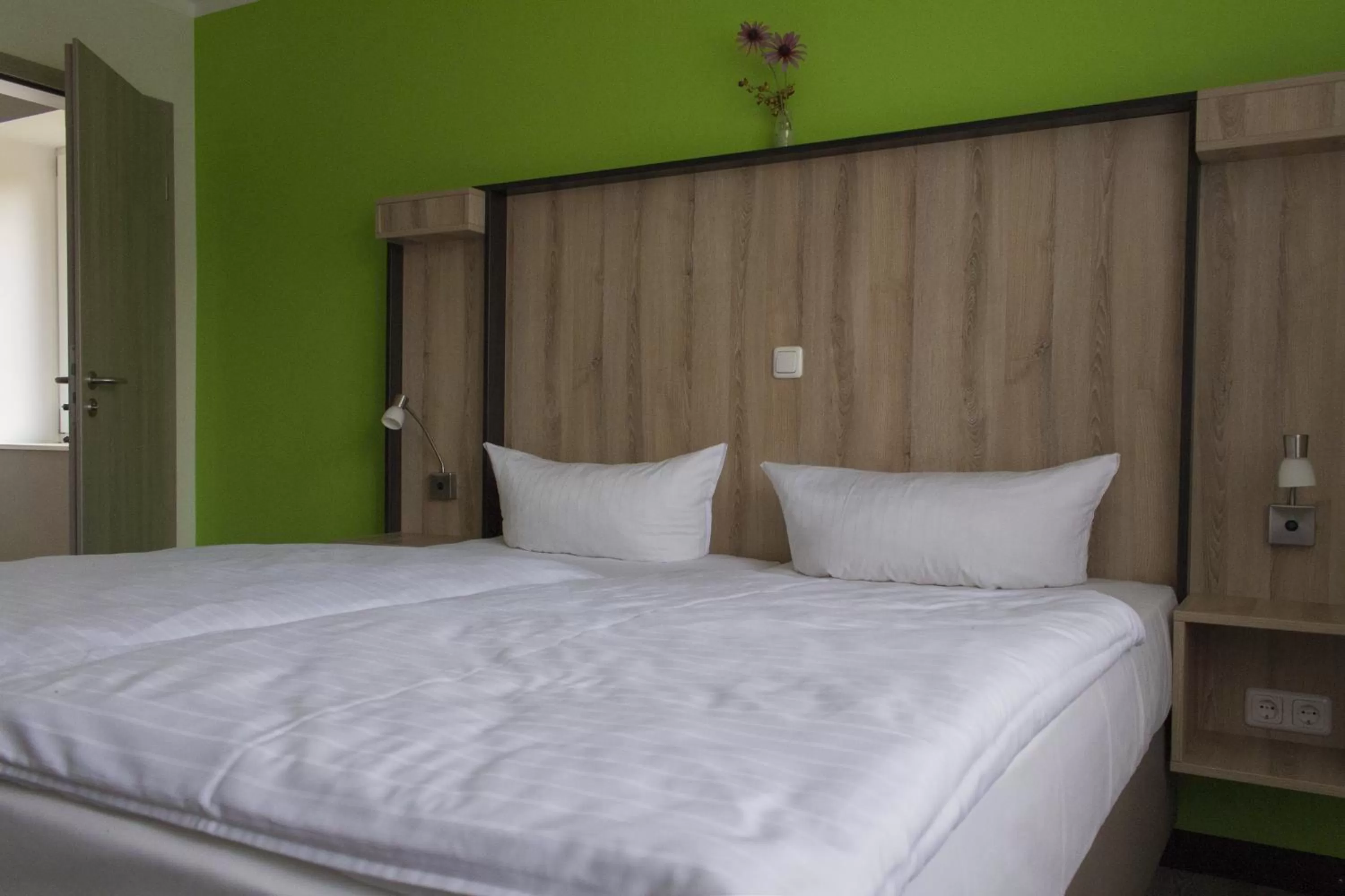 Bed in Schlüter Hotel & Restaurant