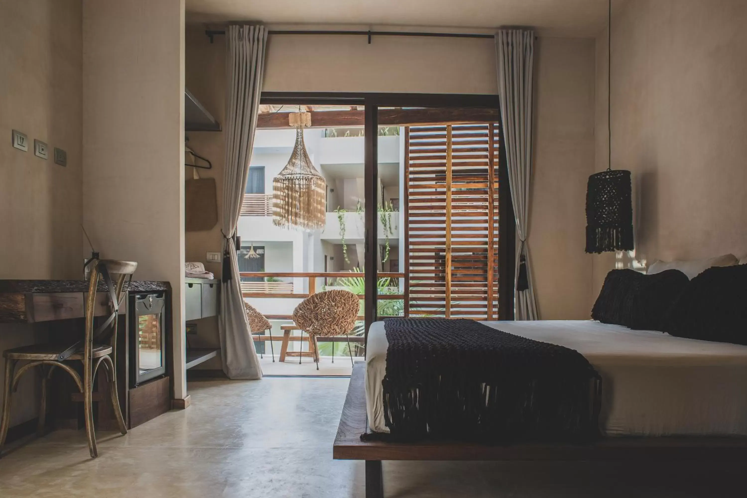 King Room with Balcony in Era Hotel & Spa Tulum King Room with Balcony in Era Hotel & Spa Tulum