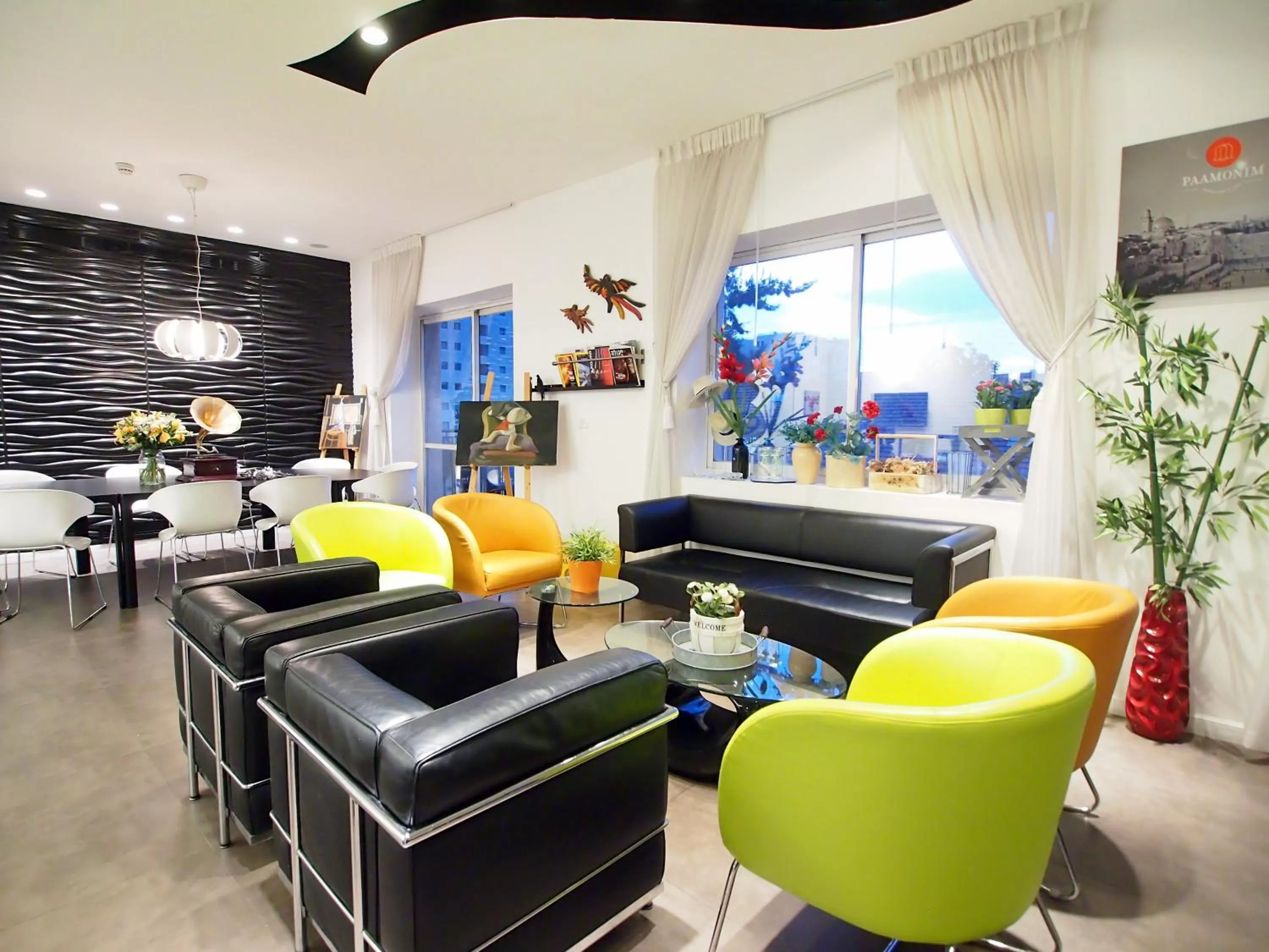 Lobby or reception in Paamonim Hotel Jerusalem