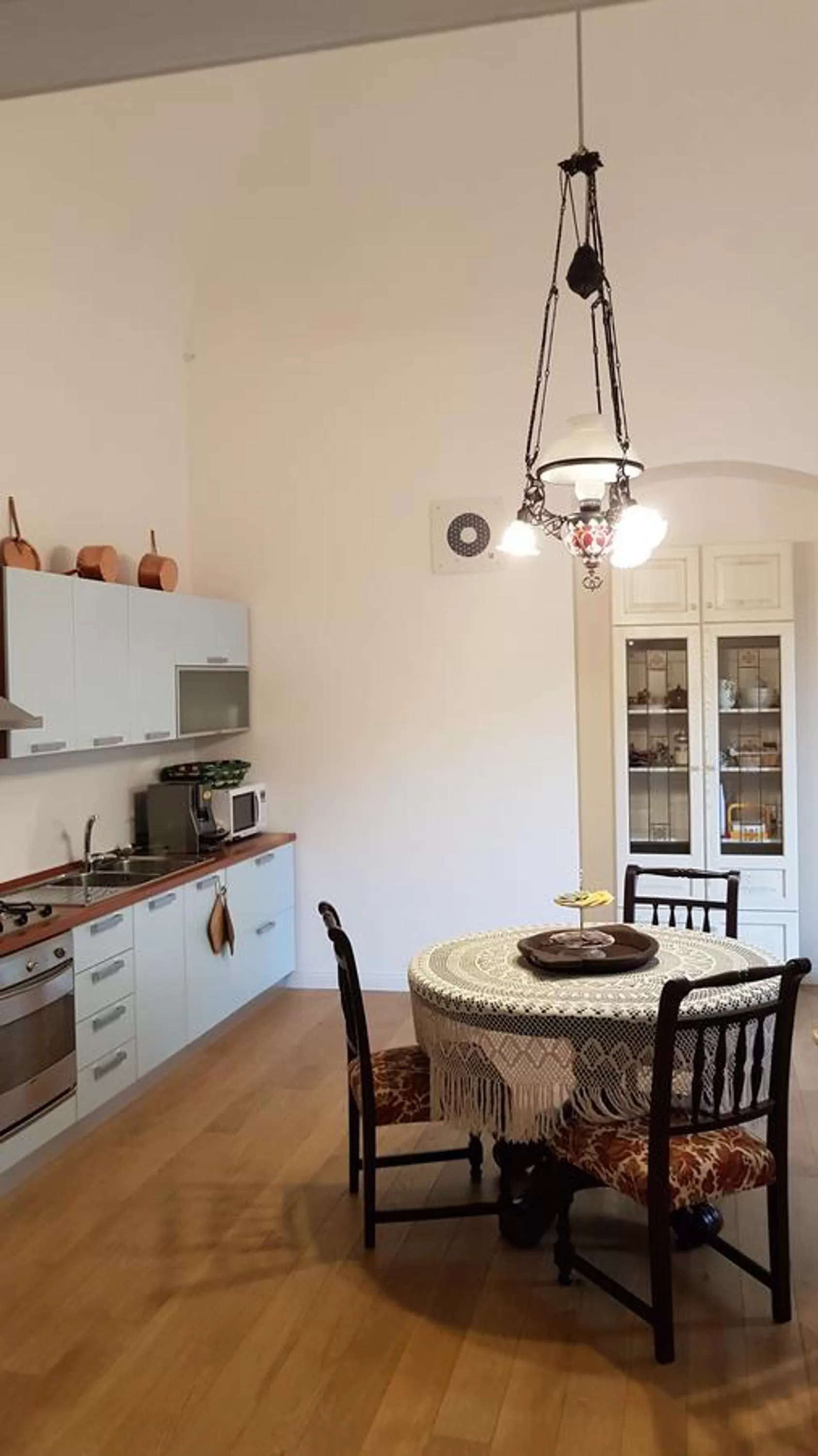 Communal kitchen in Il Cortile del Marchese Beccadelli