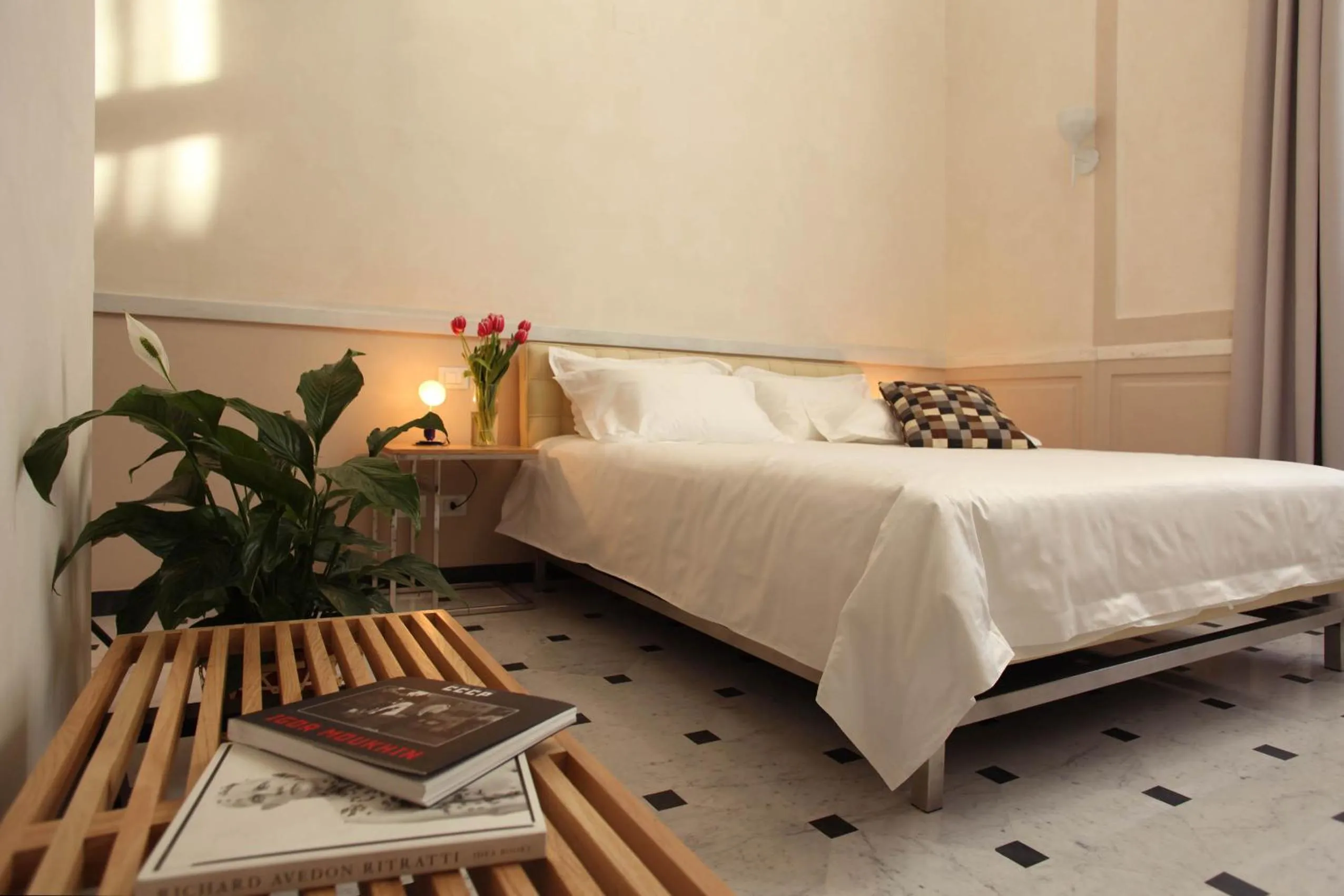 Bed in Hotel Le Nuvole Residenza d'Epoca