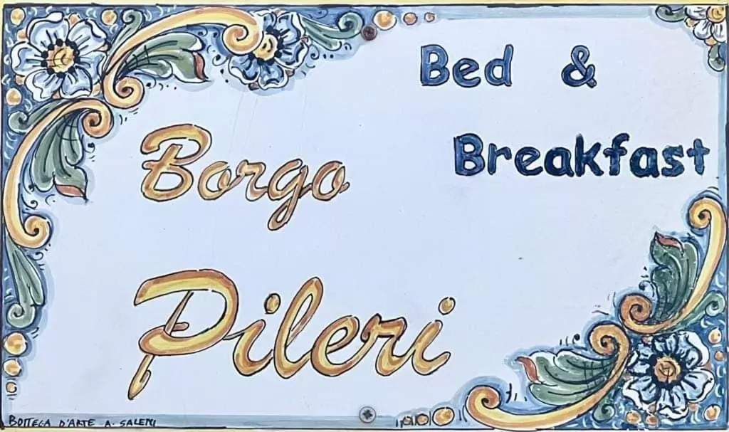 Bed in B&B Borgo Pileri