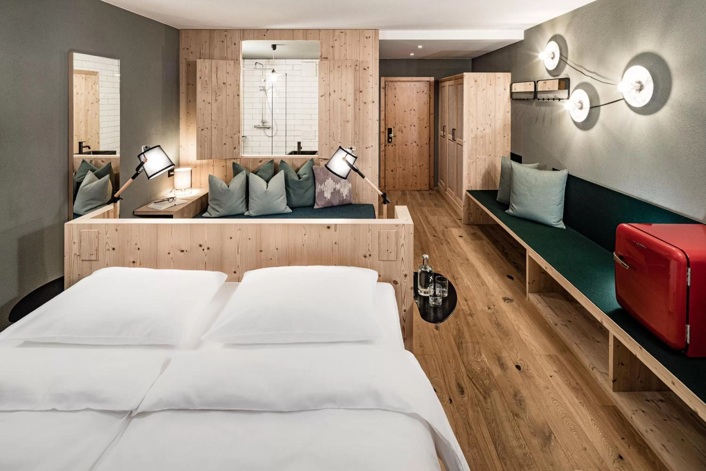 Photo of the whole room, Bed in Falkensteiner Hotel Antholz - Adults only