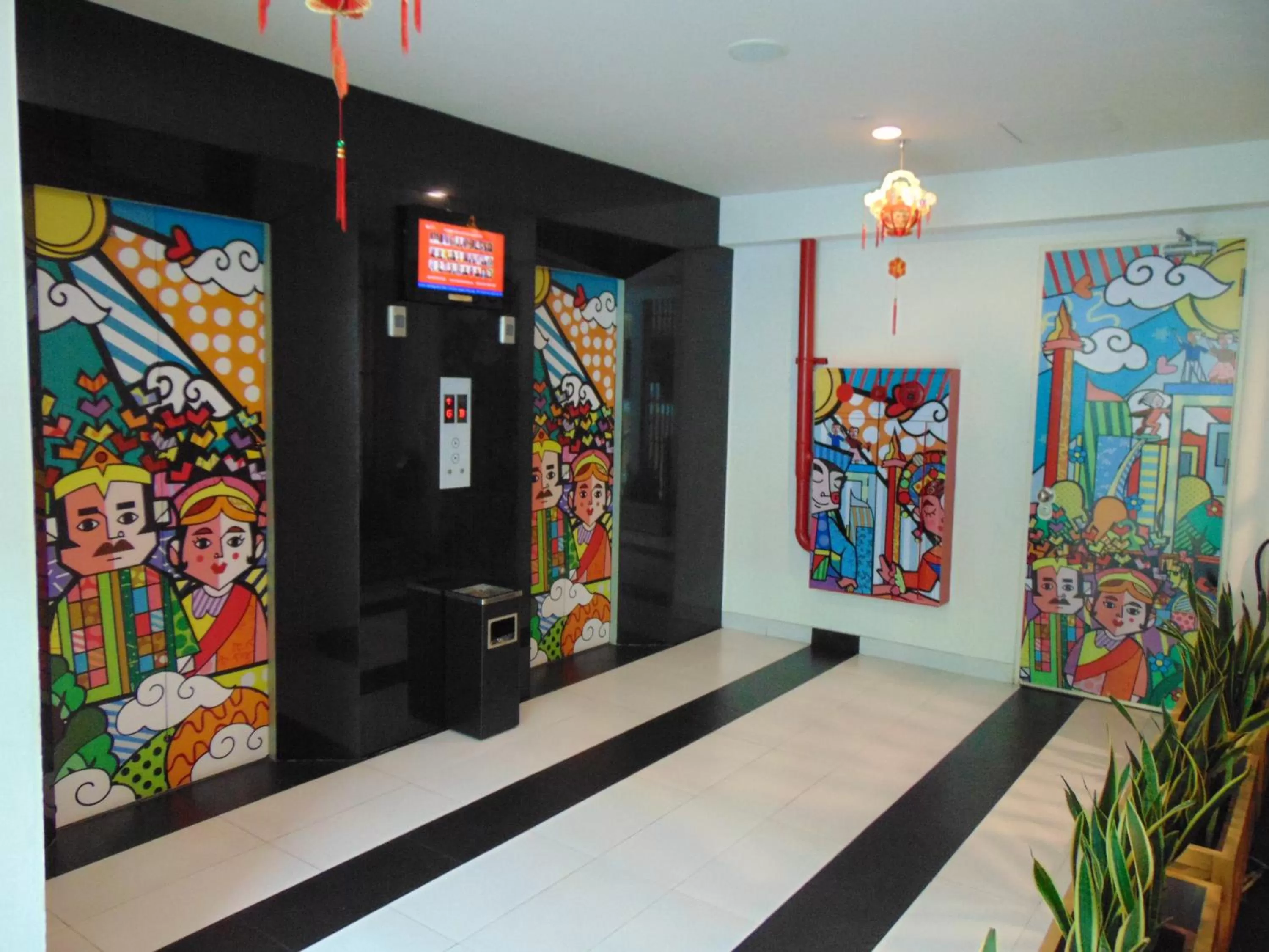 Lobby or reception in MaxoneHotels at Kramat