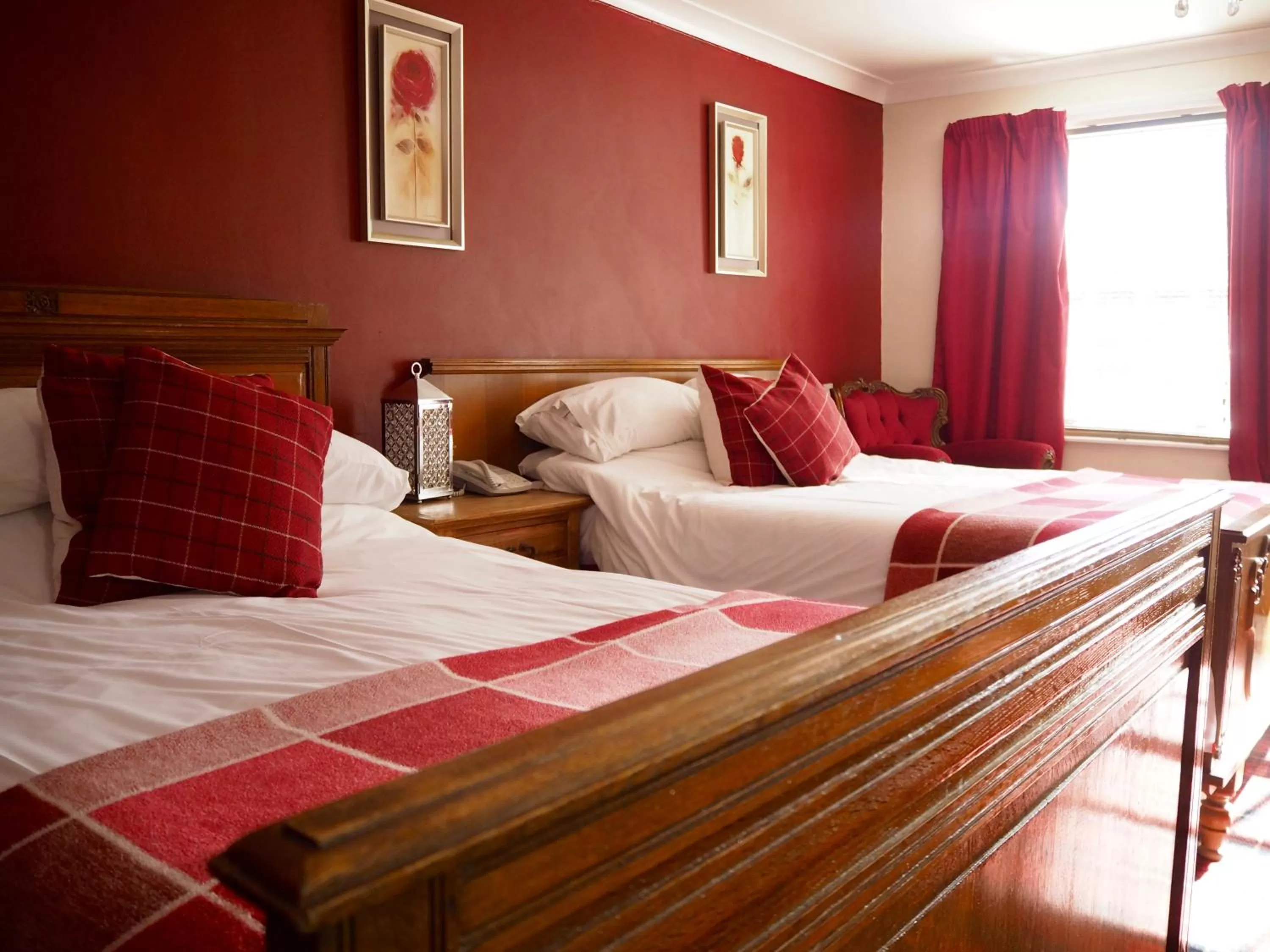 Bedroom, Bed in Wrangham House