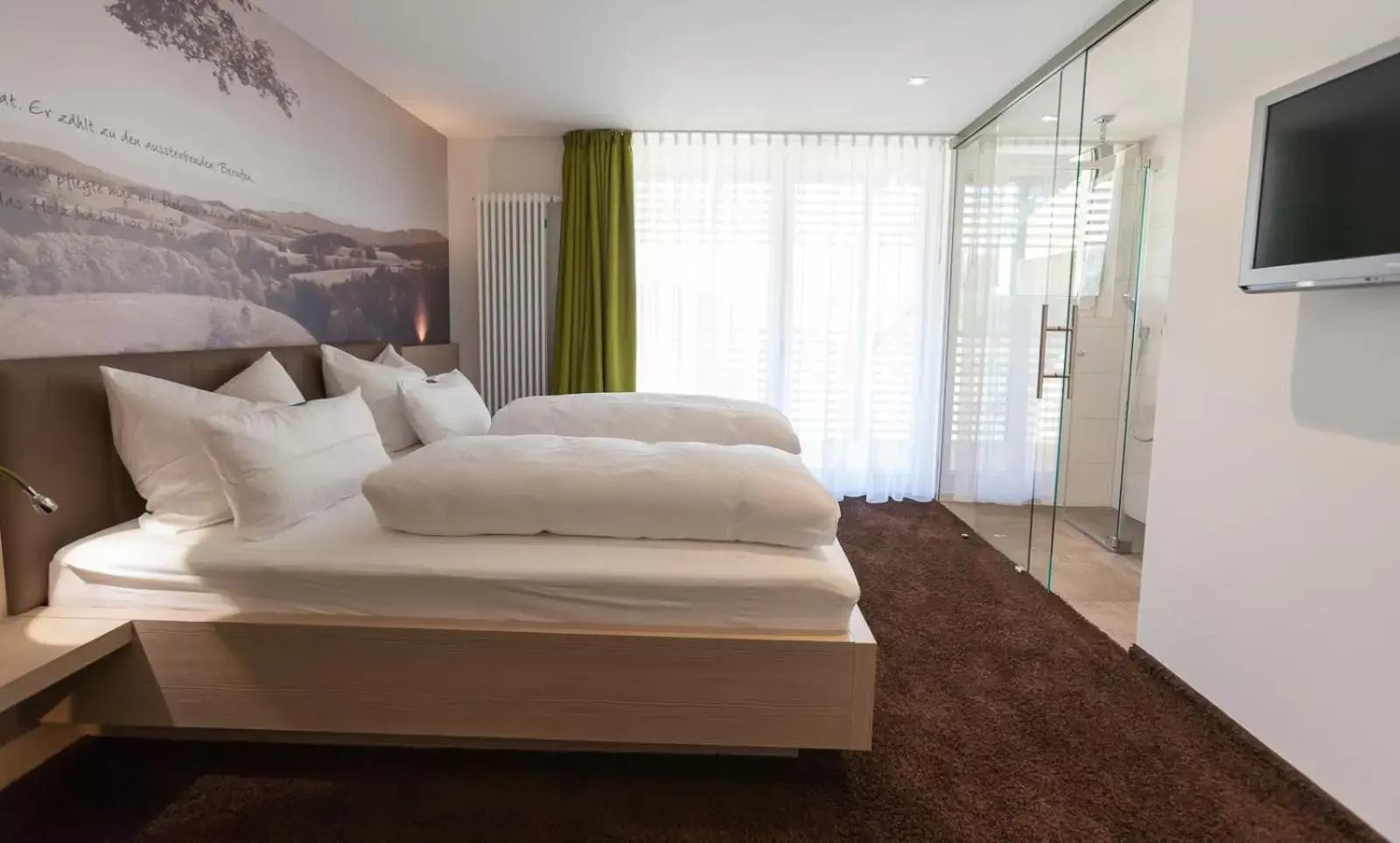 Double Room with Terrace in Bollenhuthotel Kirnbacher Hof Double Room with Terrace in Bollenhuthotel Kirnbacher Hof