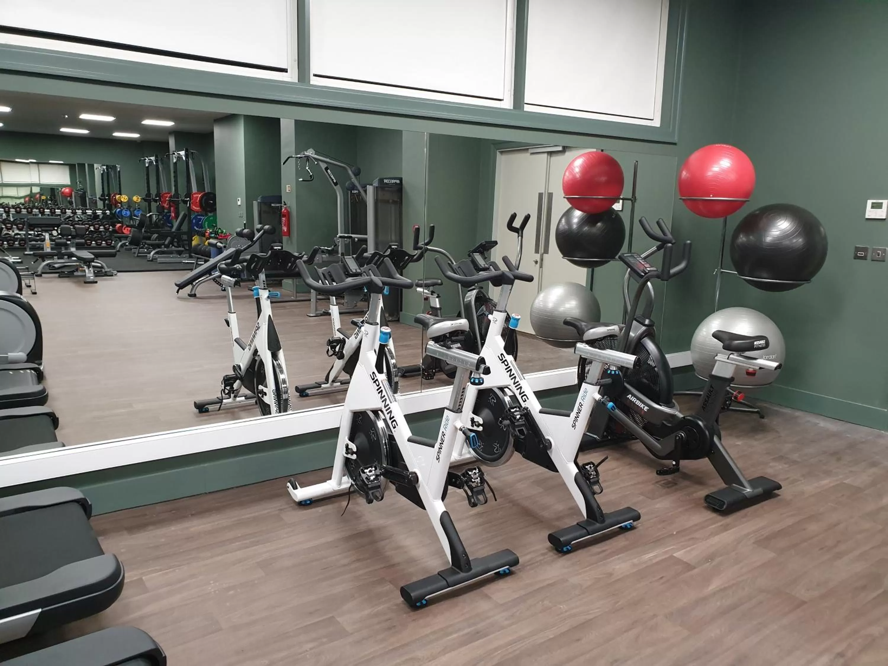 Fitness centre/facilities in The Eliott Hotel