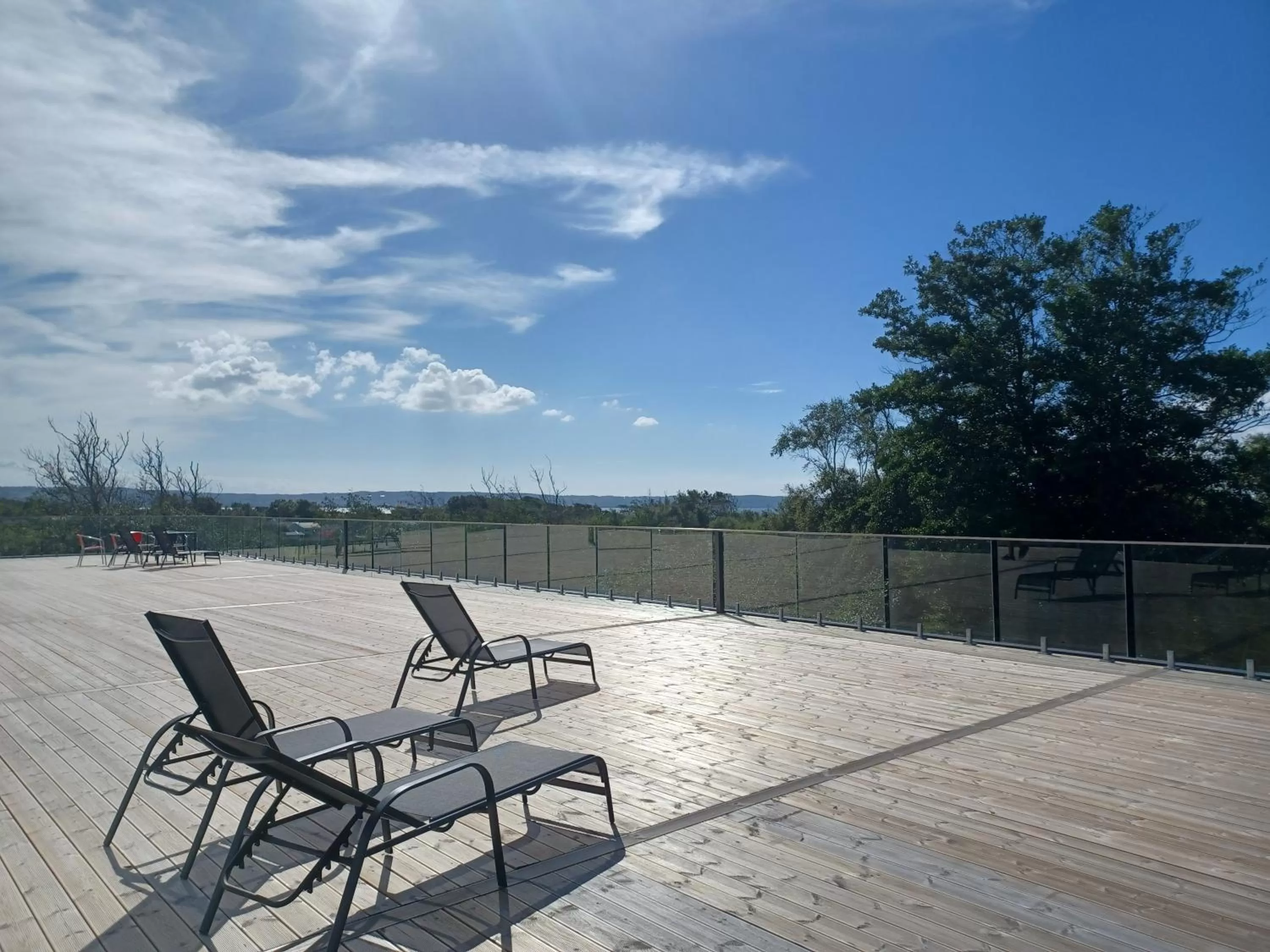 Balcony/Terrace in Solstickan Hotell & Vandrarhem