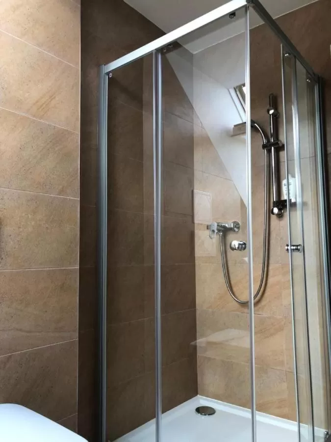 Bathroom in Penzion Panský dvůr Telč