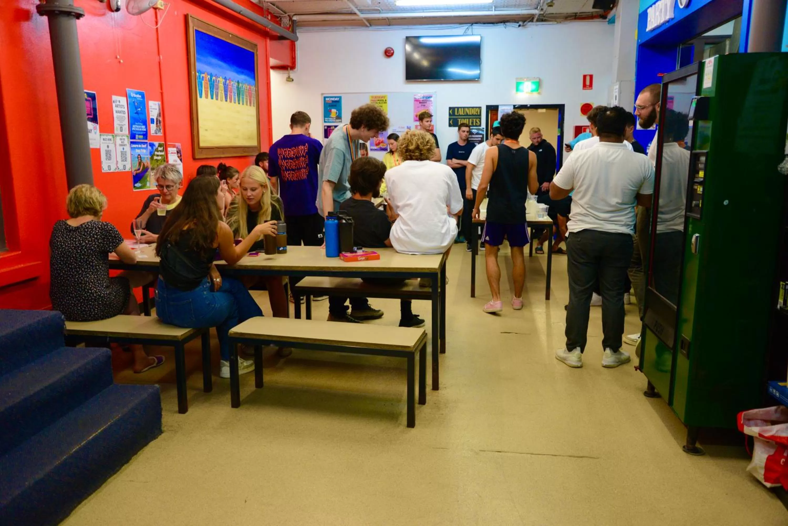 group of guests in Maze Backpackers - Sydney