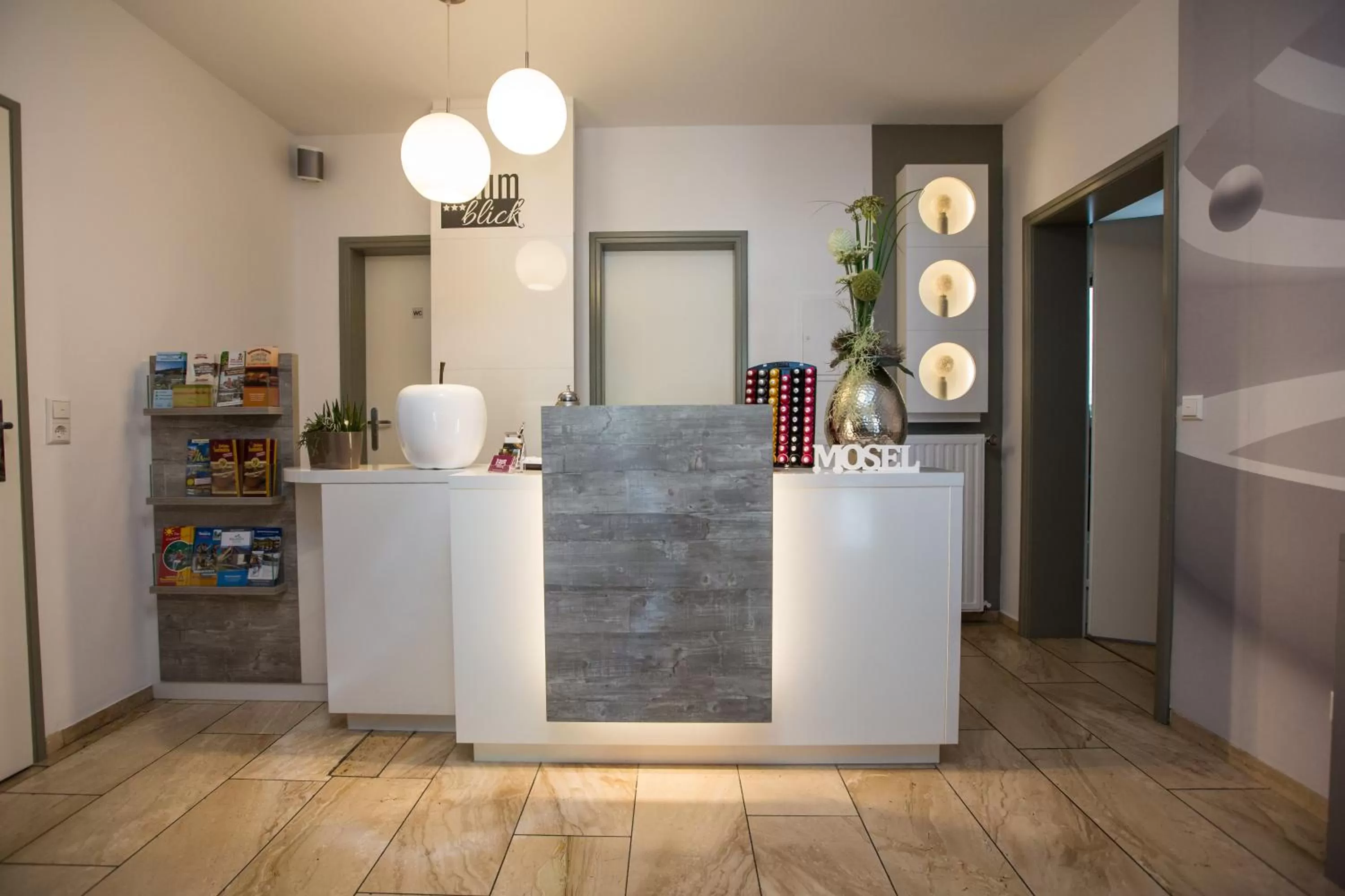 Lobby or reception in Hotel Traumblick