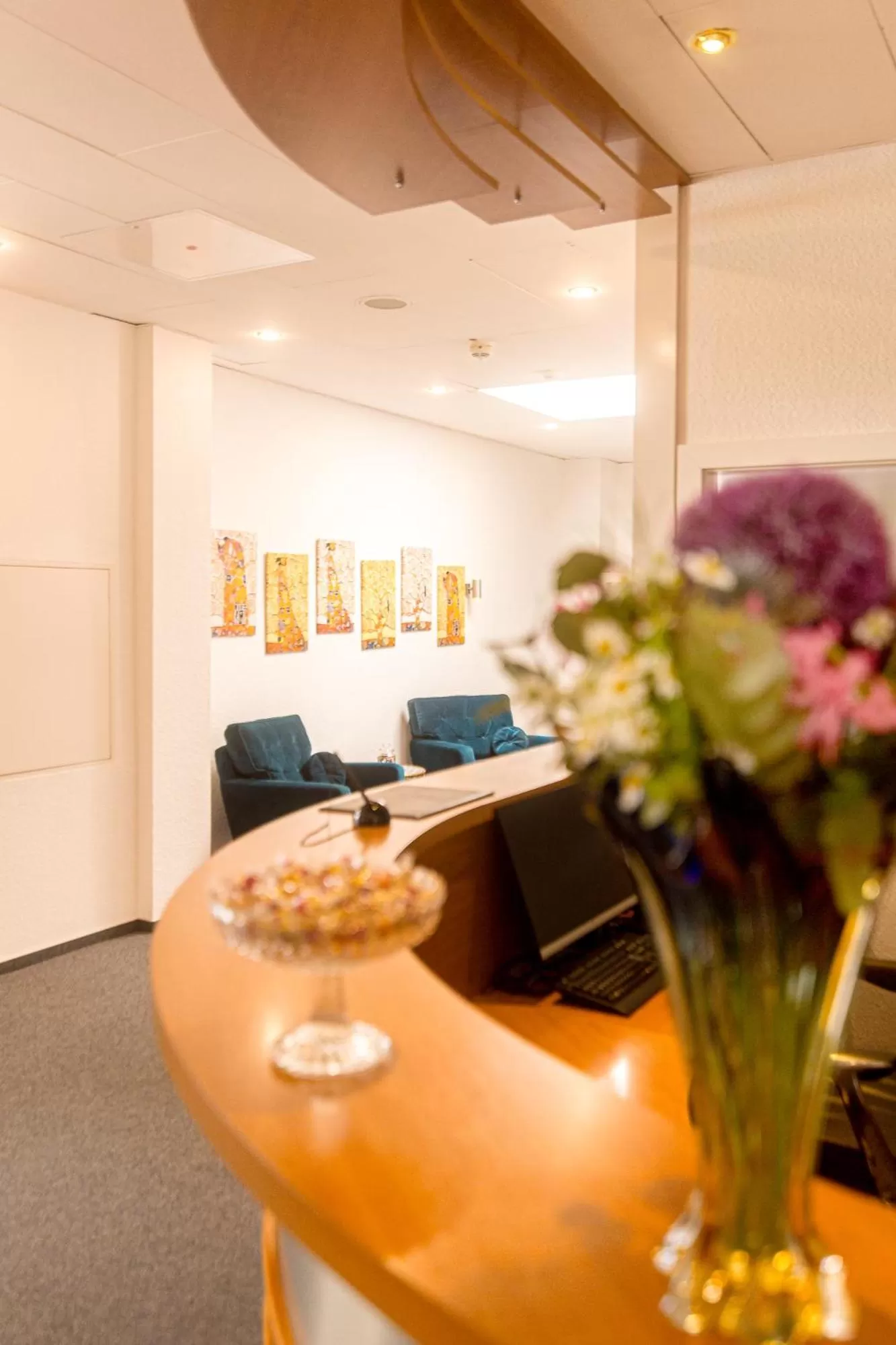 Lobby or reception in Pallas Hotel