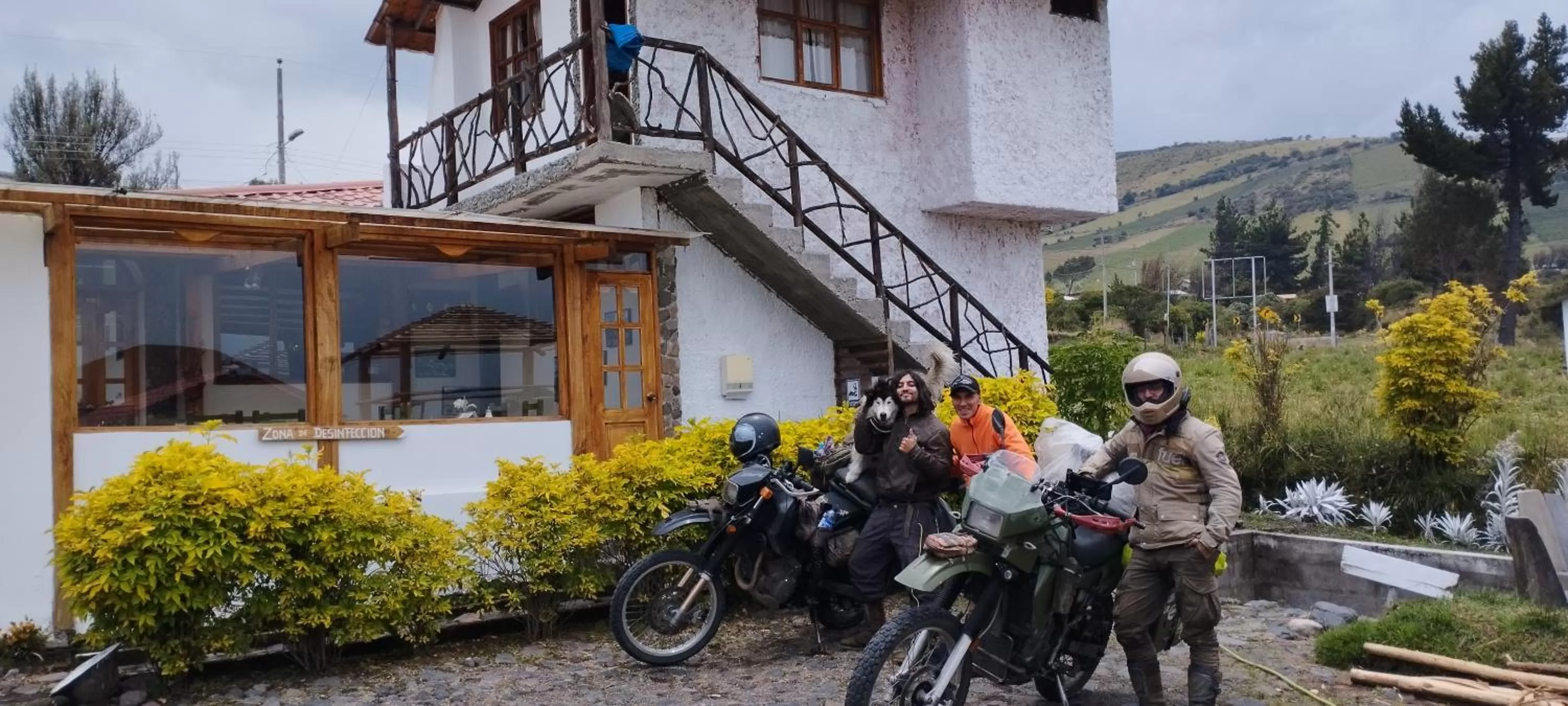 Garden in Ruta de los volcanes "Casa de campo"