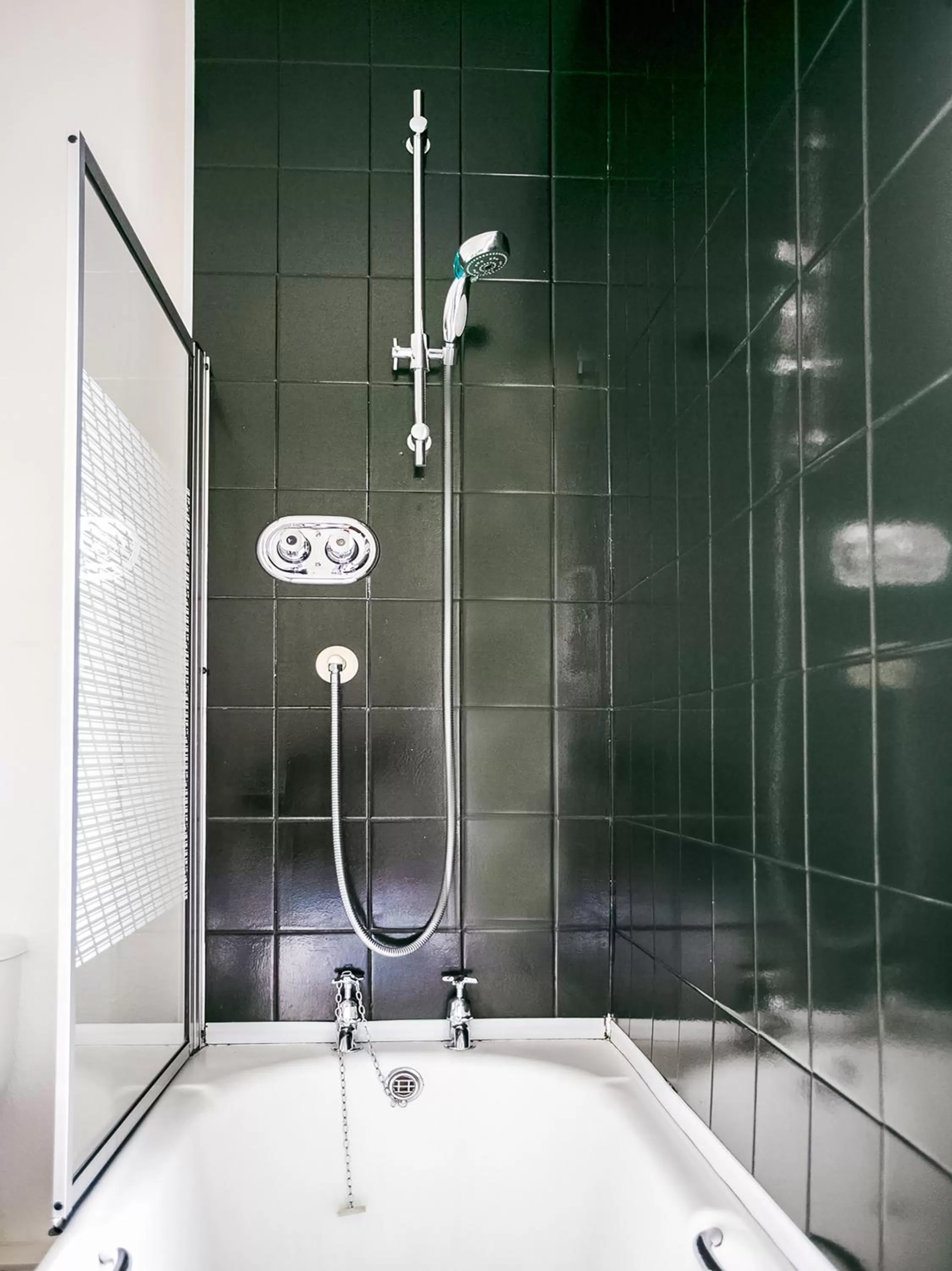 Bathroom in Corner Hotel