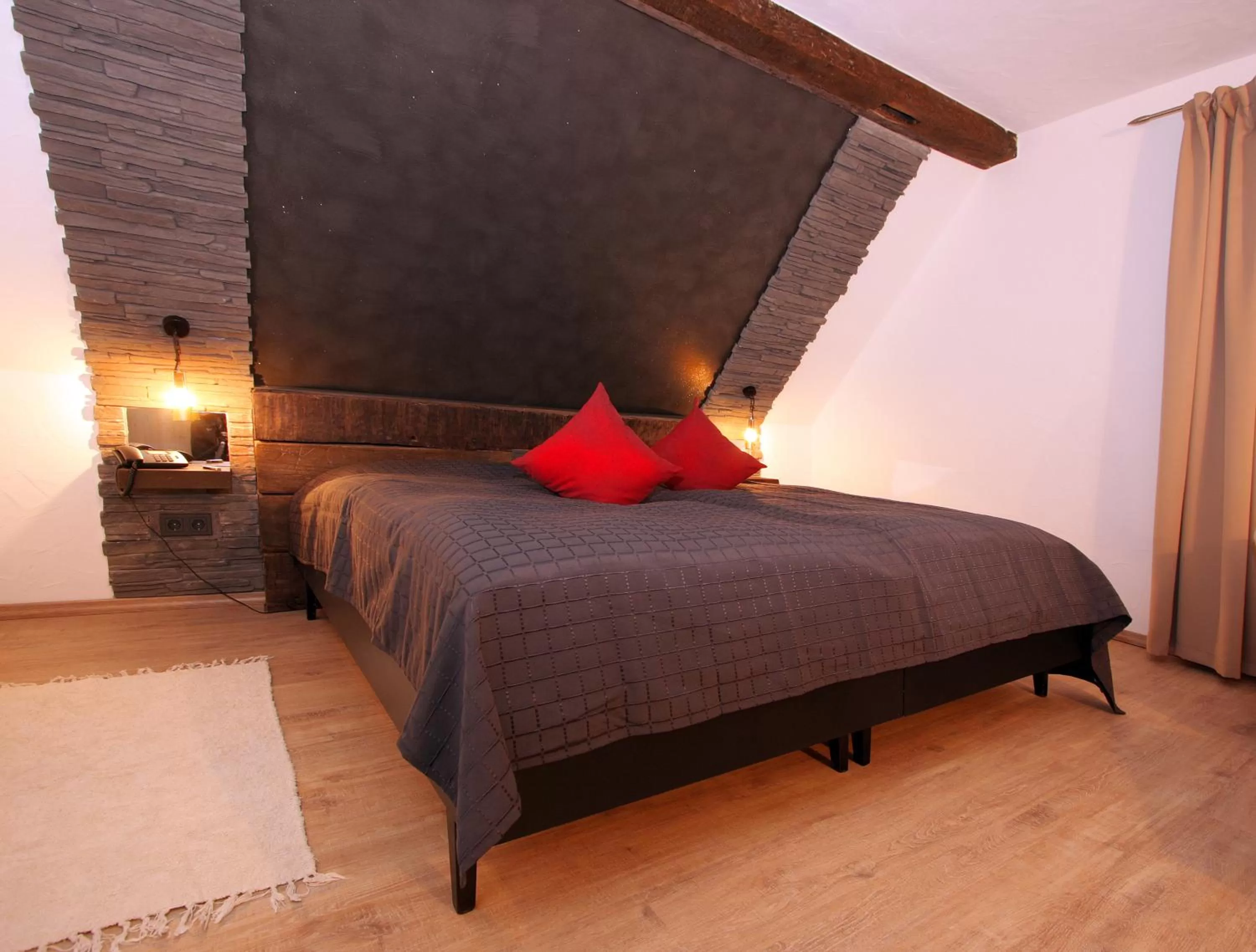 Photo of the whole room, Bed in Hotel Restaurant Lindenhof