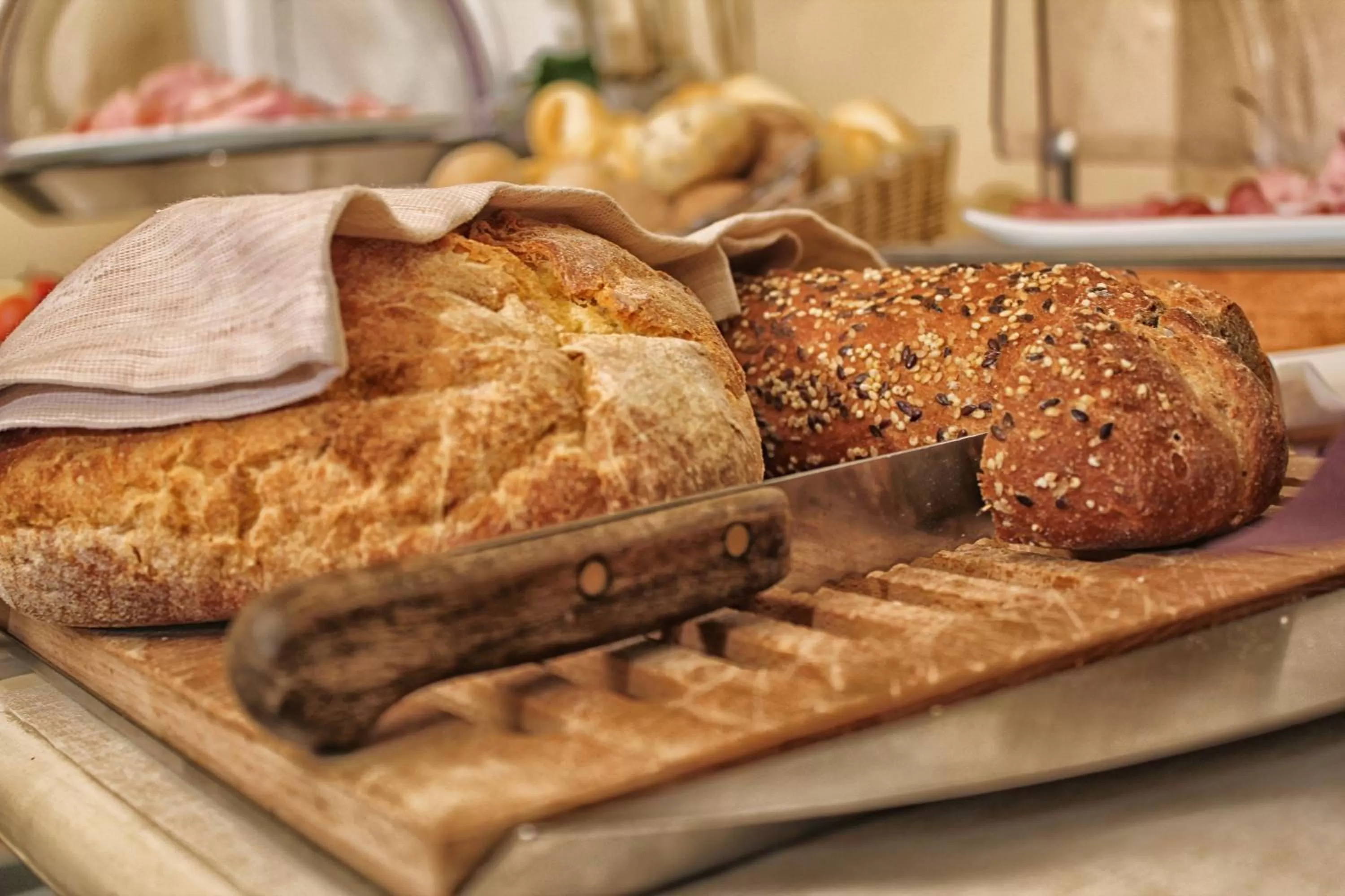 Buffet breakfast in Hotel Vittoria