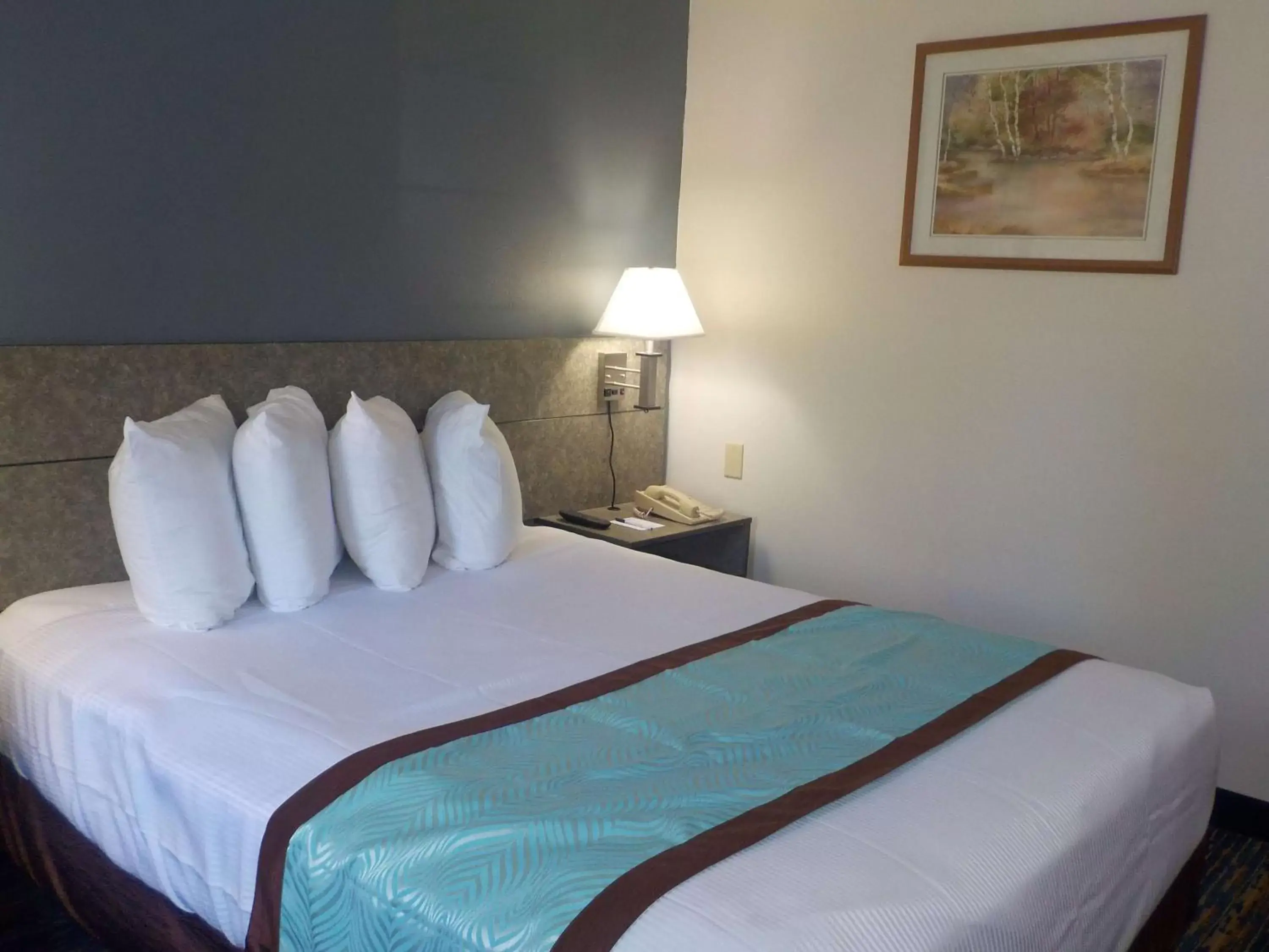 Queen Room with Mobility Accessible Roll-In Shower and Sofa Bed in SureStay Hotel by Best Western Marienville Queen Room with Mobility Accessible Roll-In Shower and Sofa Bed in SureStay Hotel by Best Western Marienville