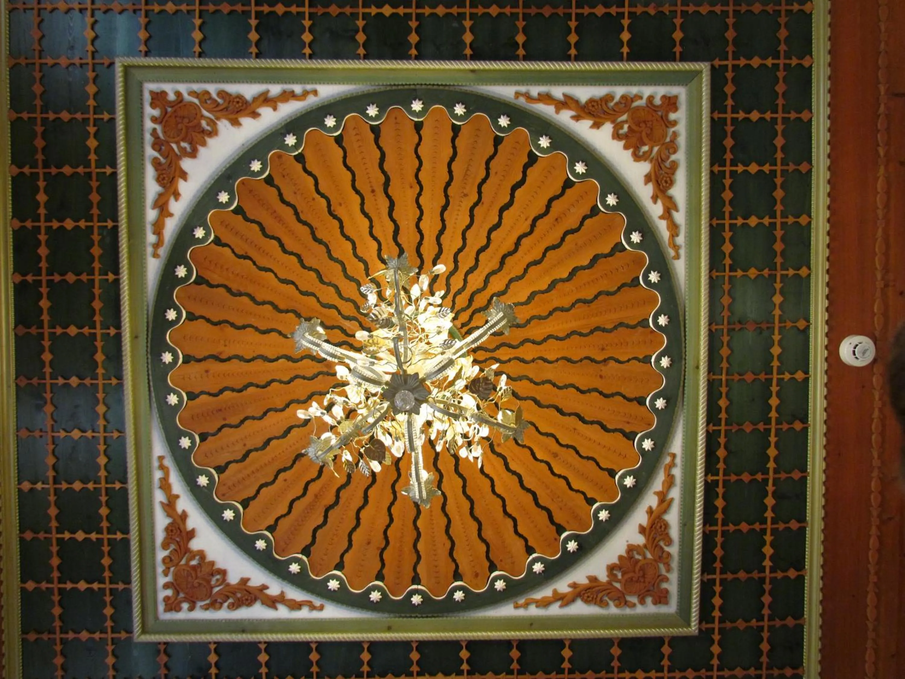 Decorative detail in Hotel Argjiro