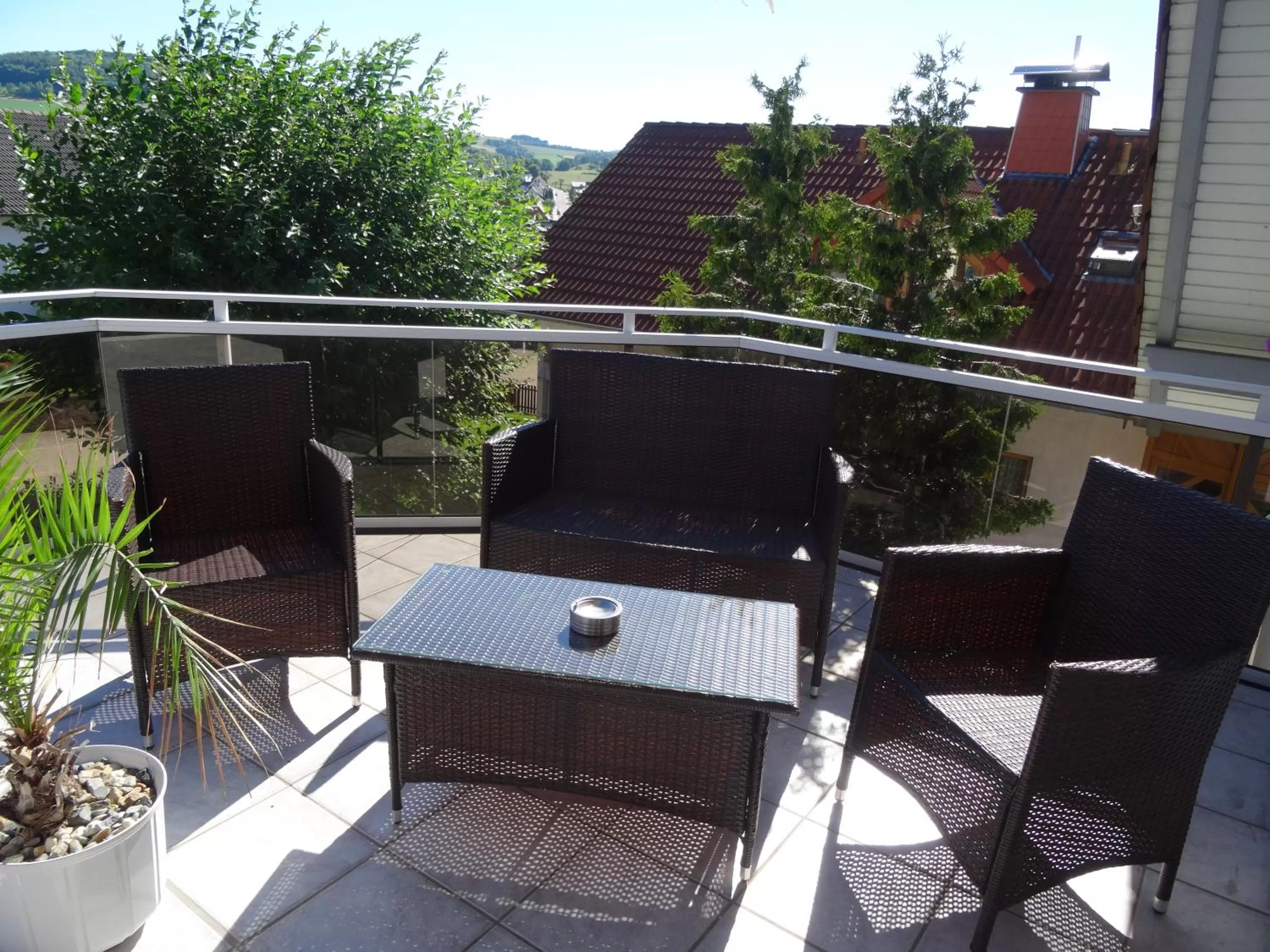 Balcony/Terrace in Pension und Apartment Landhaus Fricke
