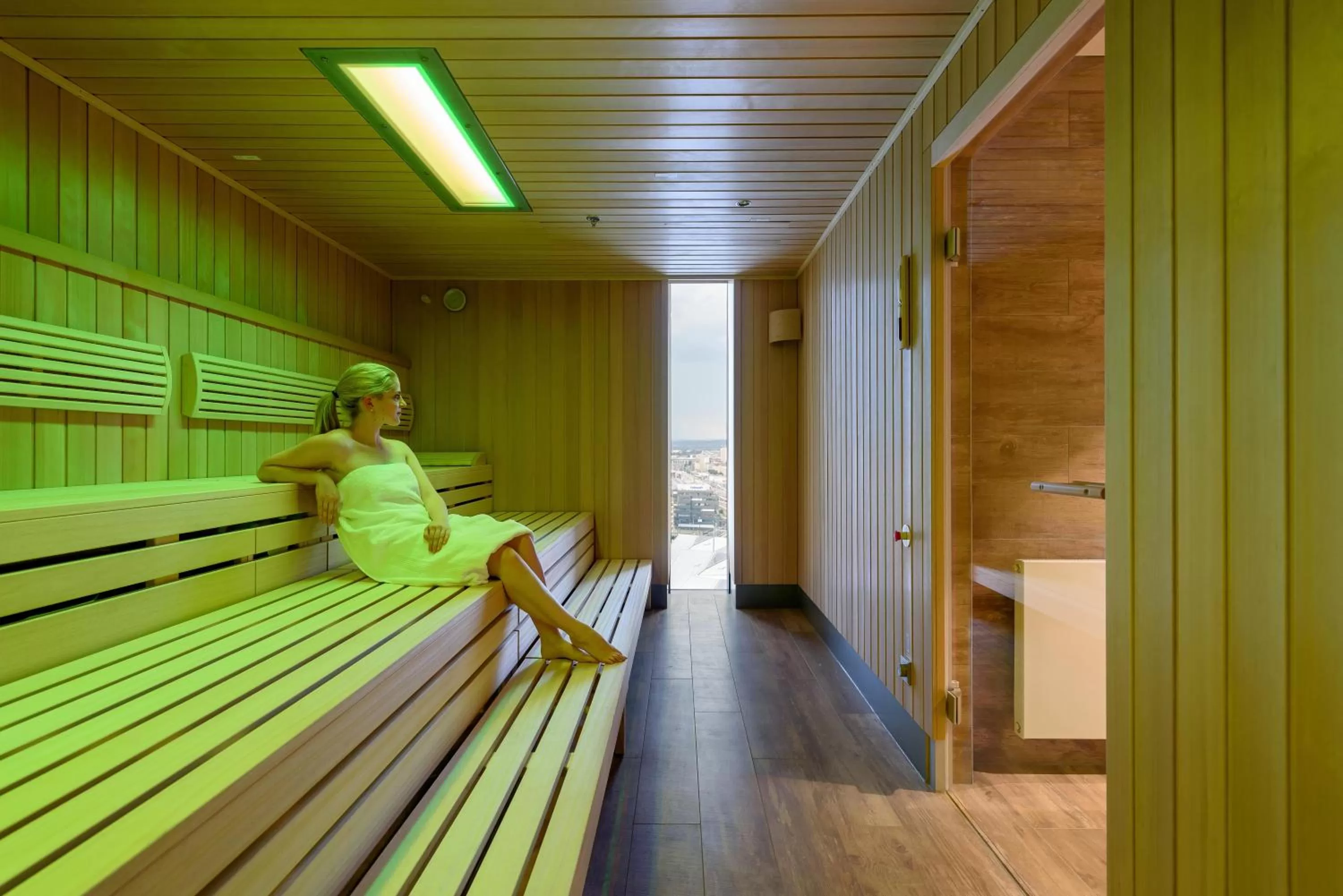 Sauna in Novotel Wien Hauptbahnhof