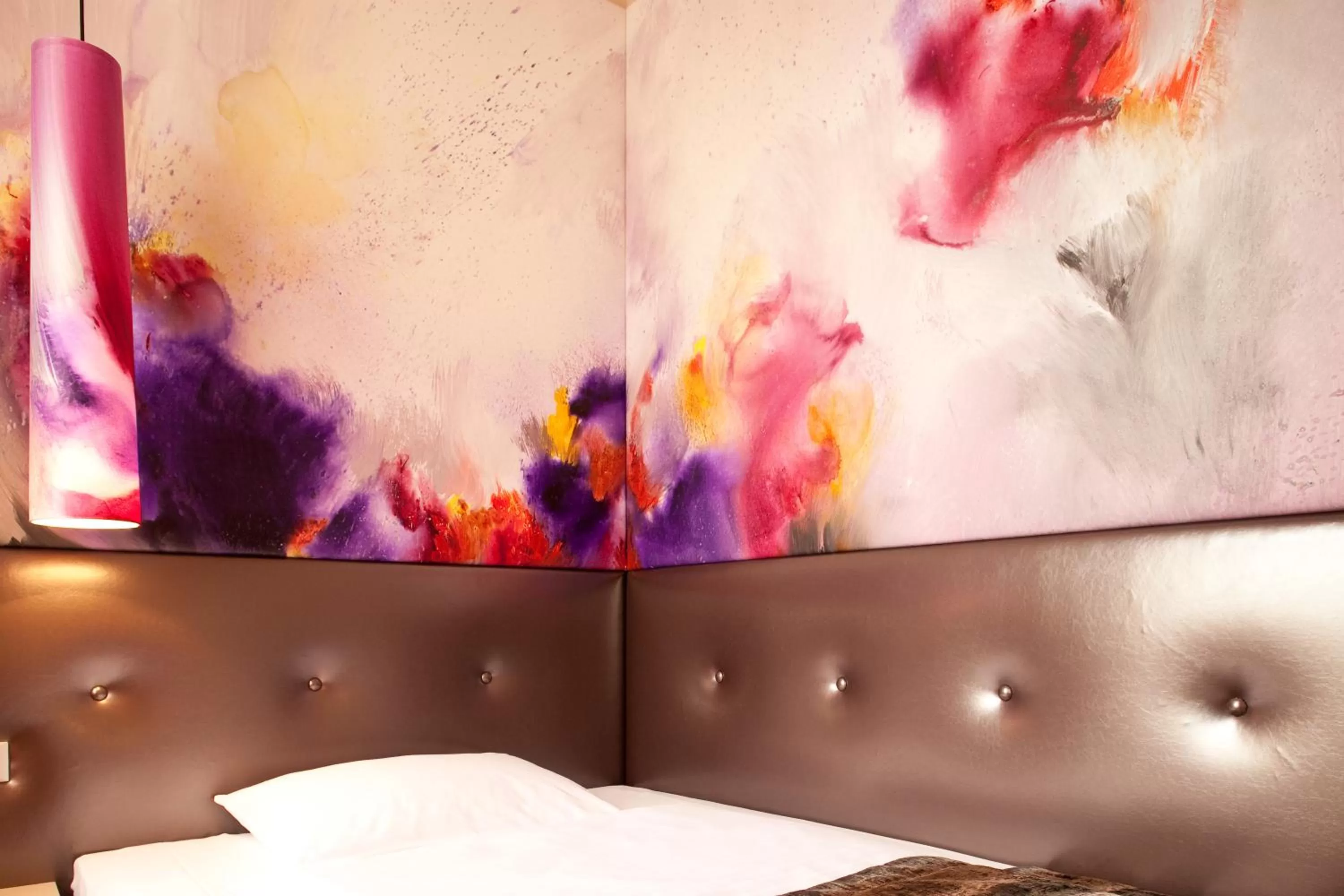 Decorative detail, Bed in Der Wilhelmshof