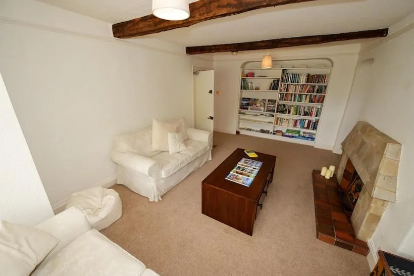 Library in The White House Guest House