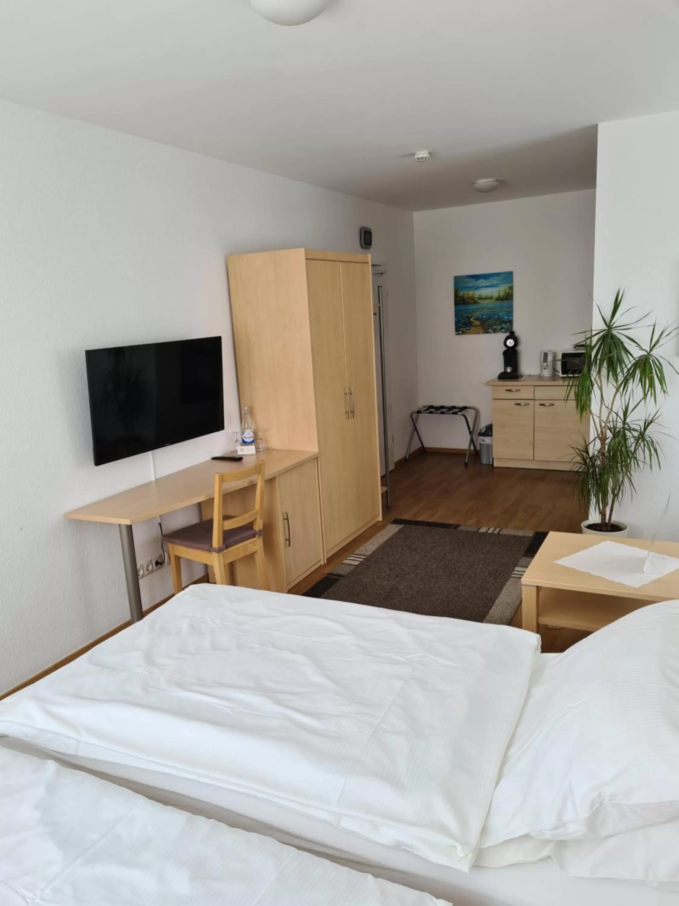 Bed in Hotel Am Wintergarten