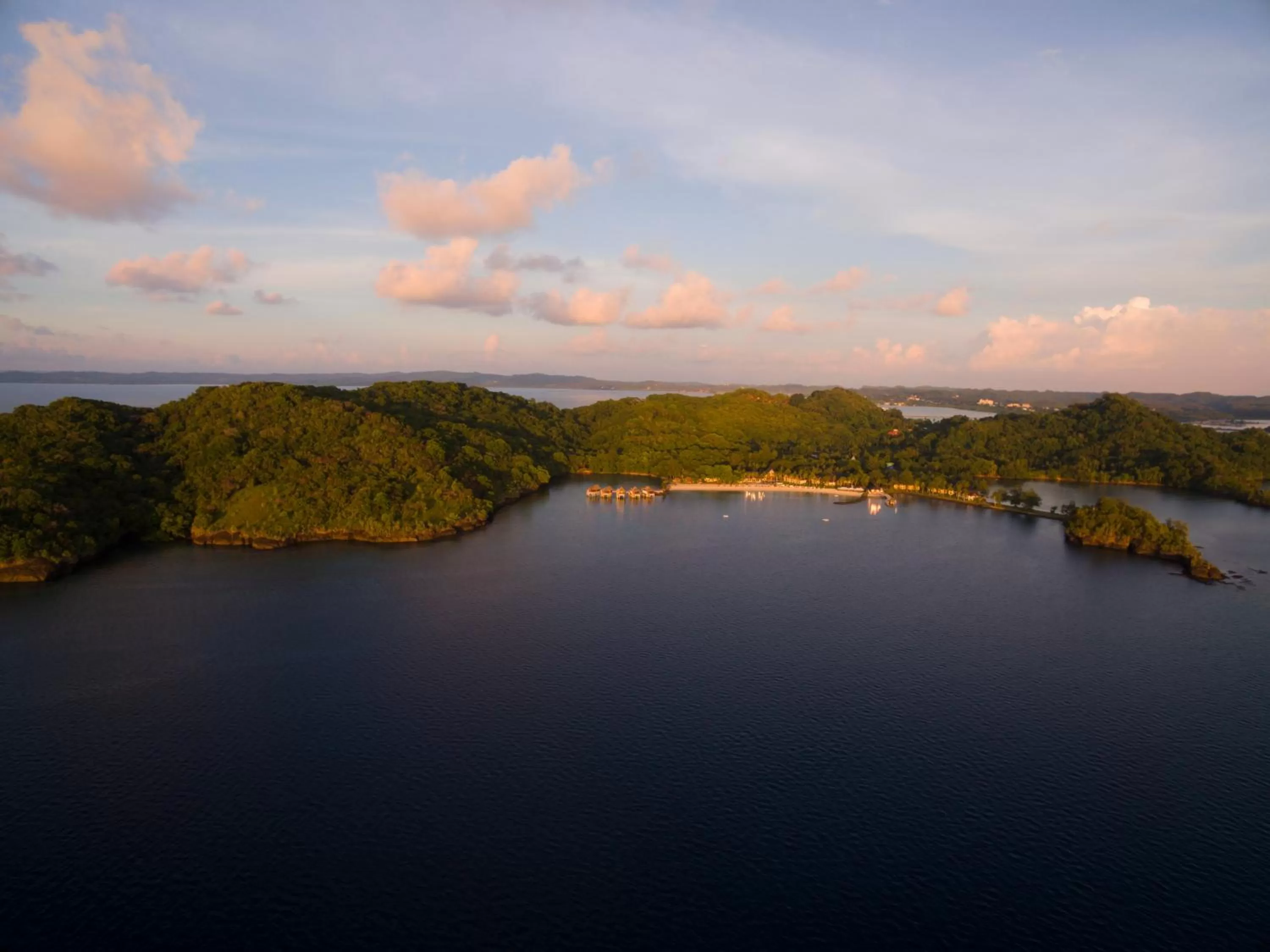 Natural landscape, Bird's-eye View in Palau Pacific Resort