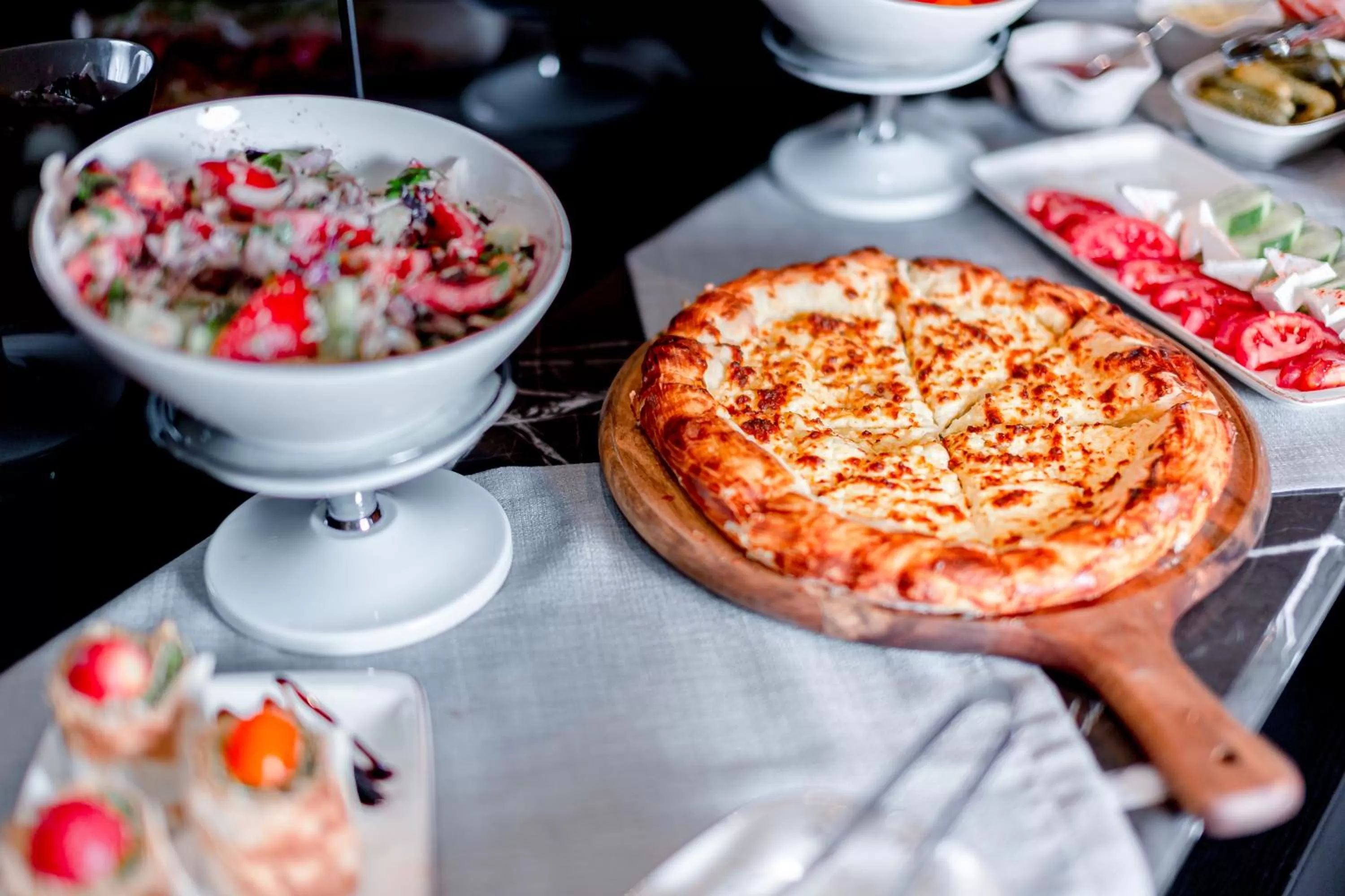 Buffet breakfast in Taberne Boutique Hotel Tbilisi