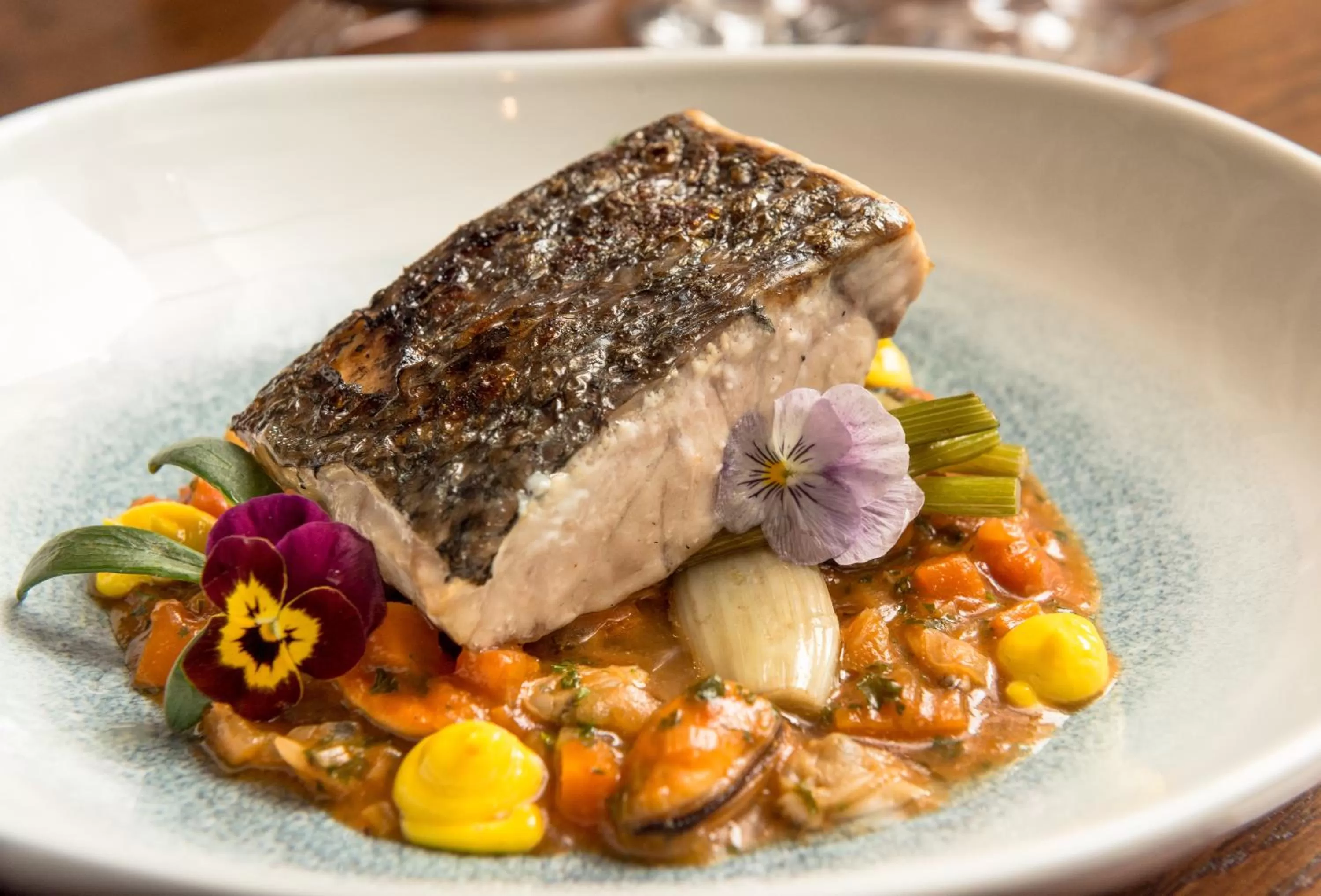 Restaurant/places to eat in The Feathers Hotel