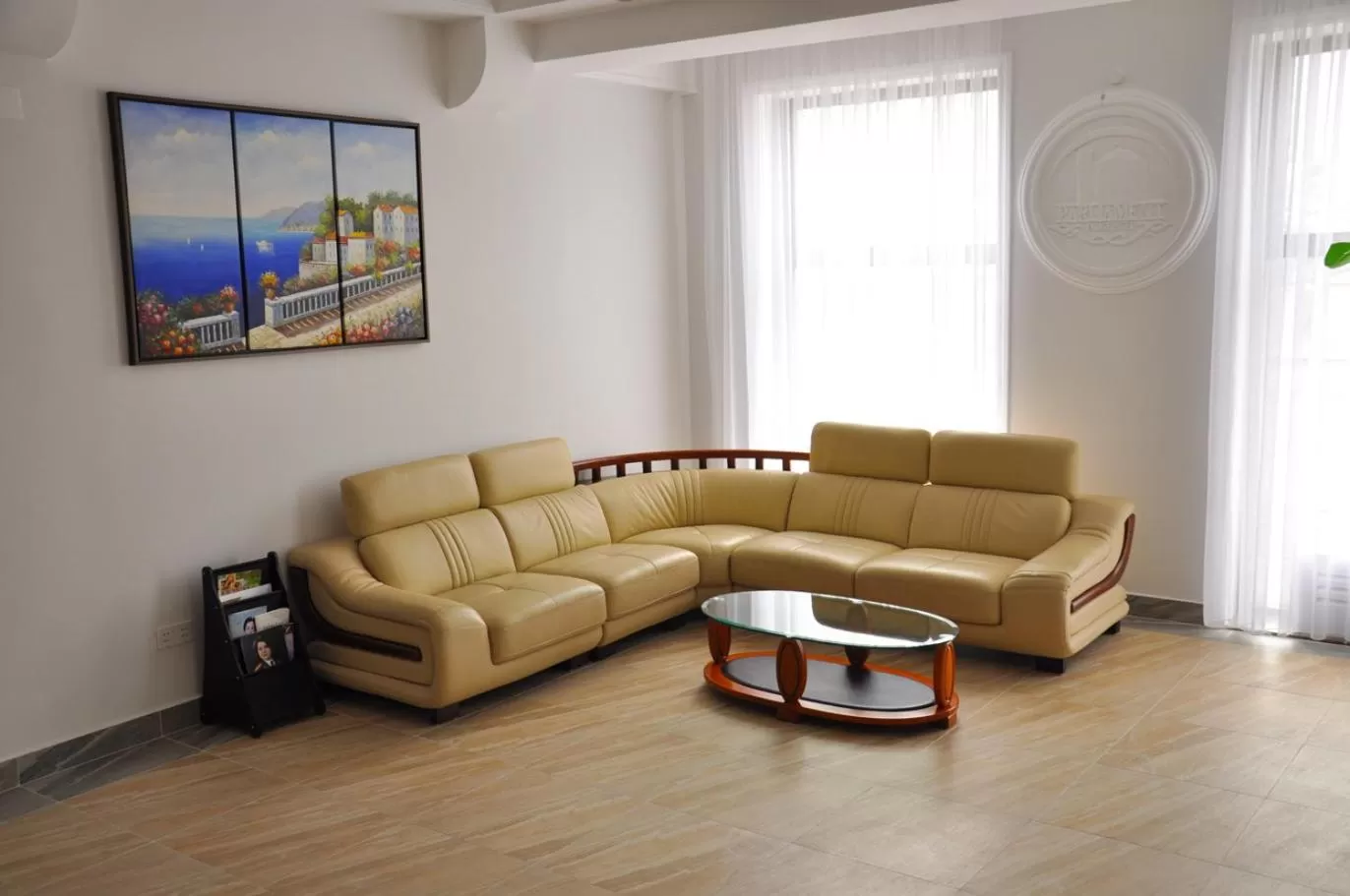 Living room in Parliament Palace Hotel