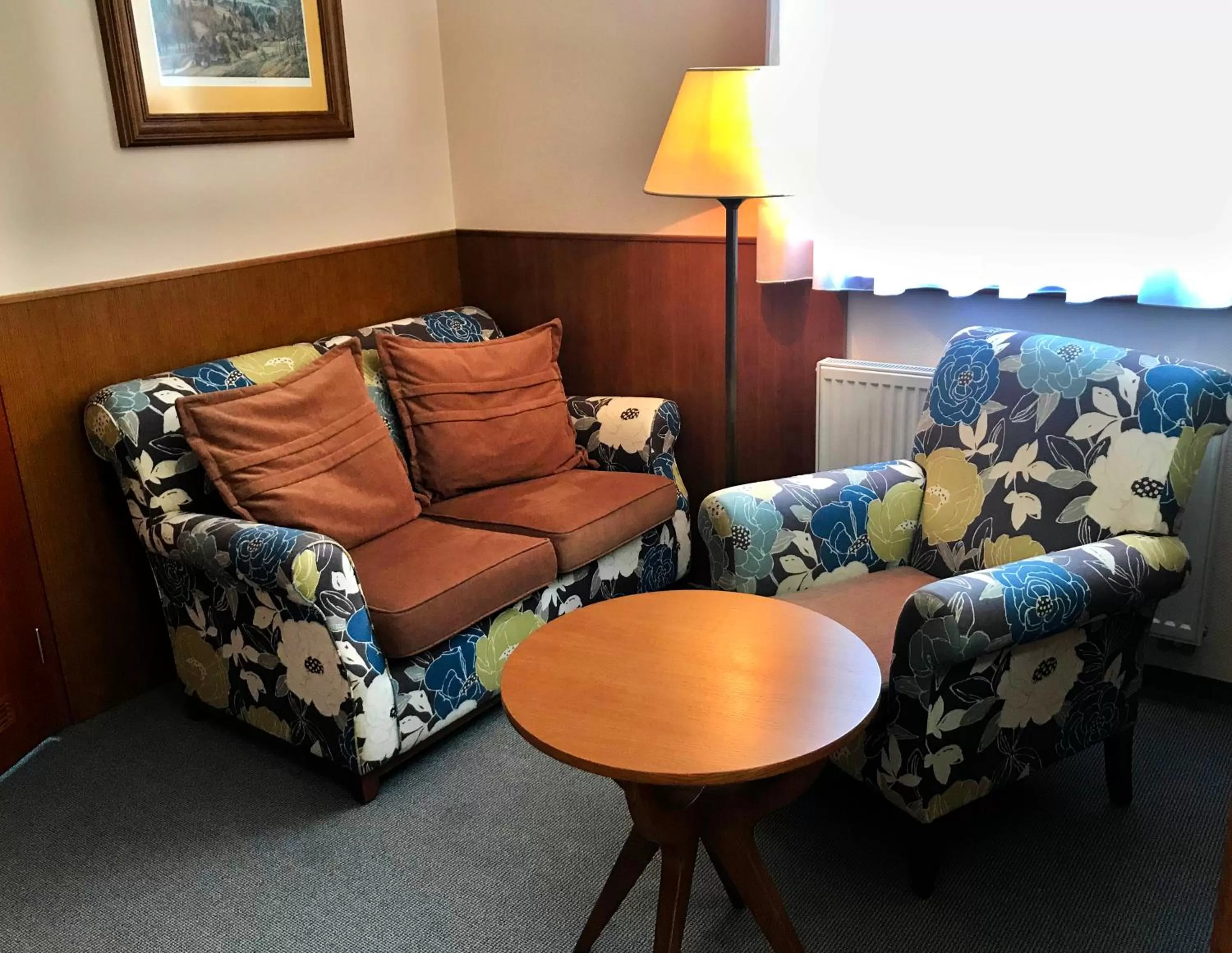 Seating area in Hotel Na Dolině