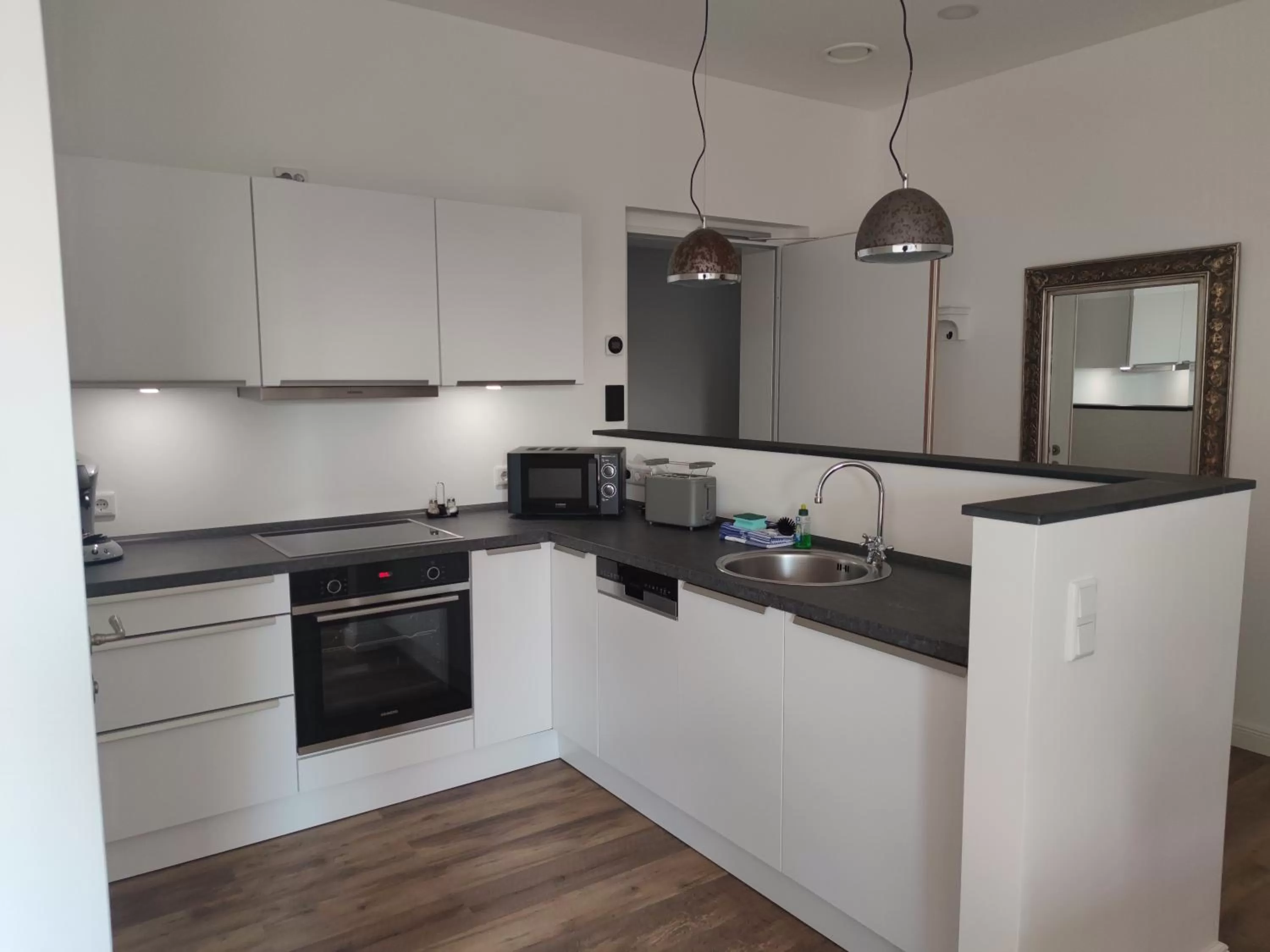 Kitchen or kitchenette in Landapartments Smitmans