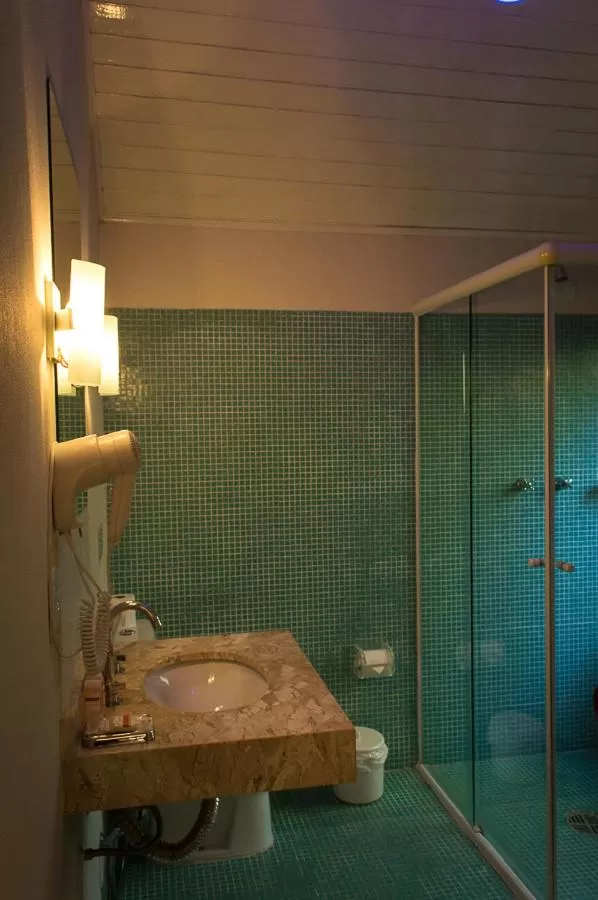 Shower, Bathroom in Pousada Vila Santa Barbara