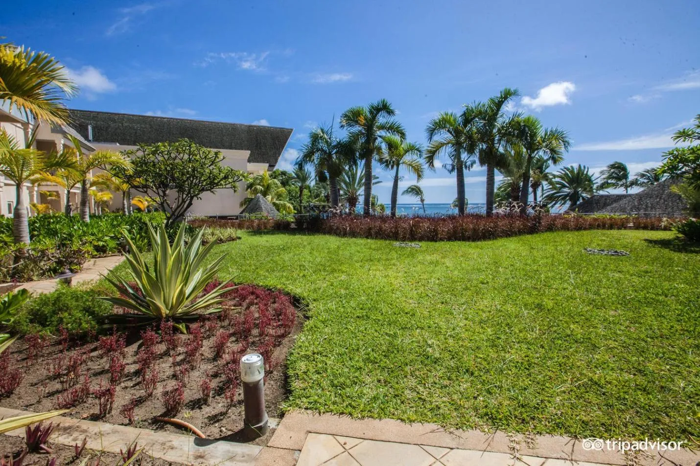 Garden in The Residence Mauritius