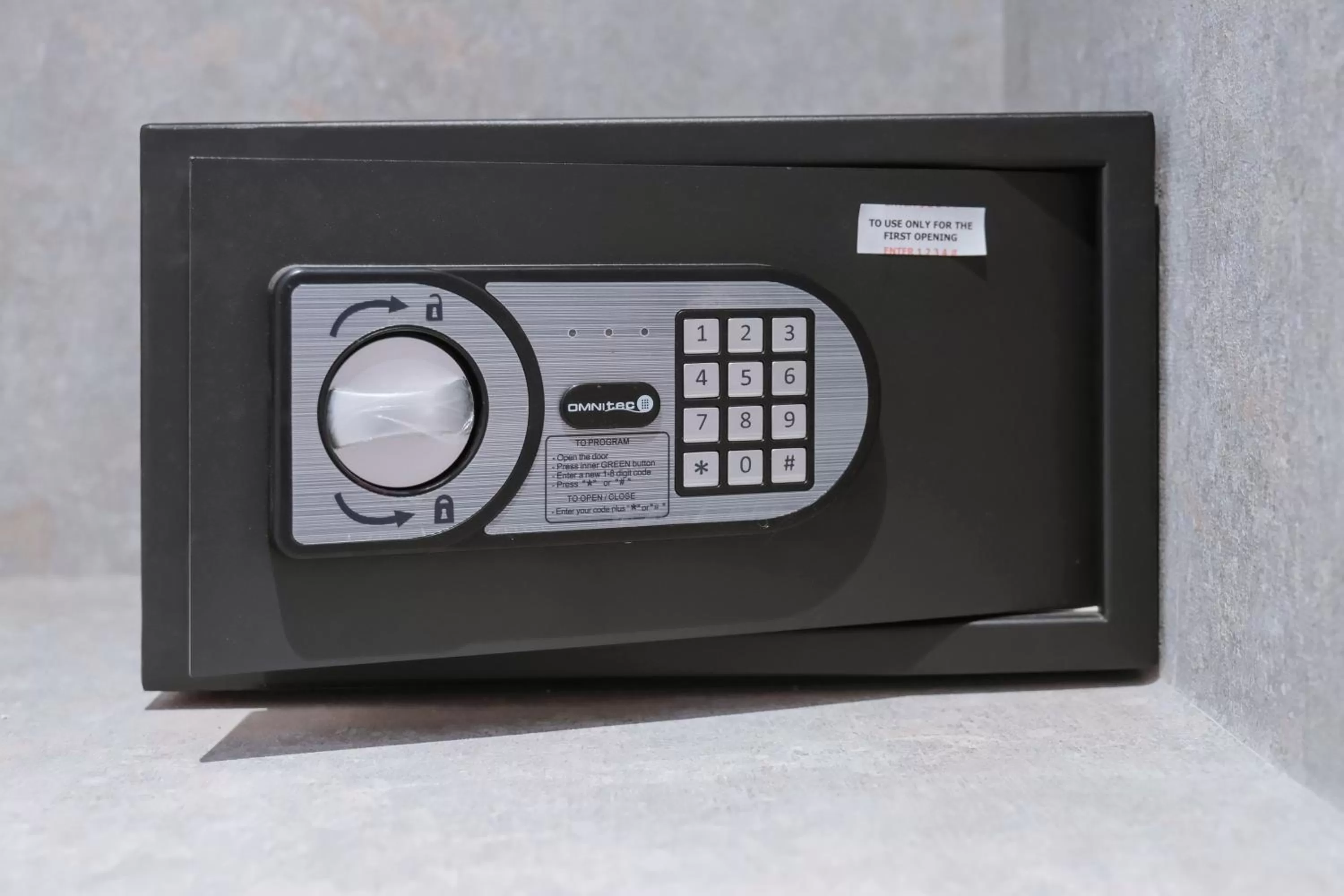 safe, Floor Plan in Ledina Hotel