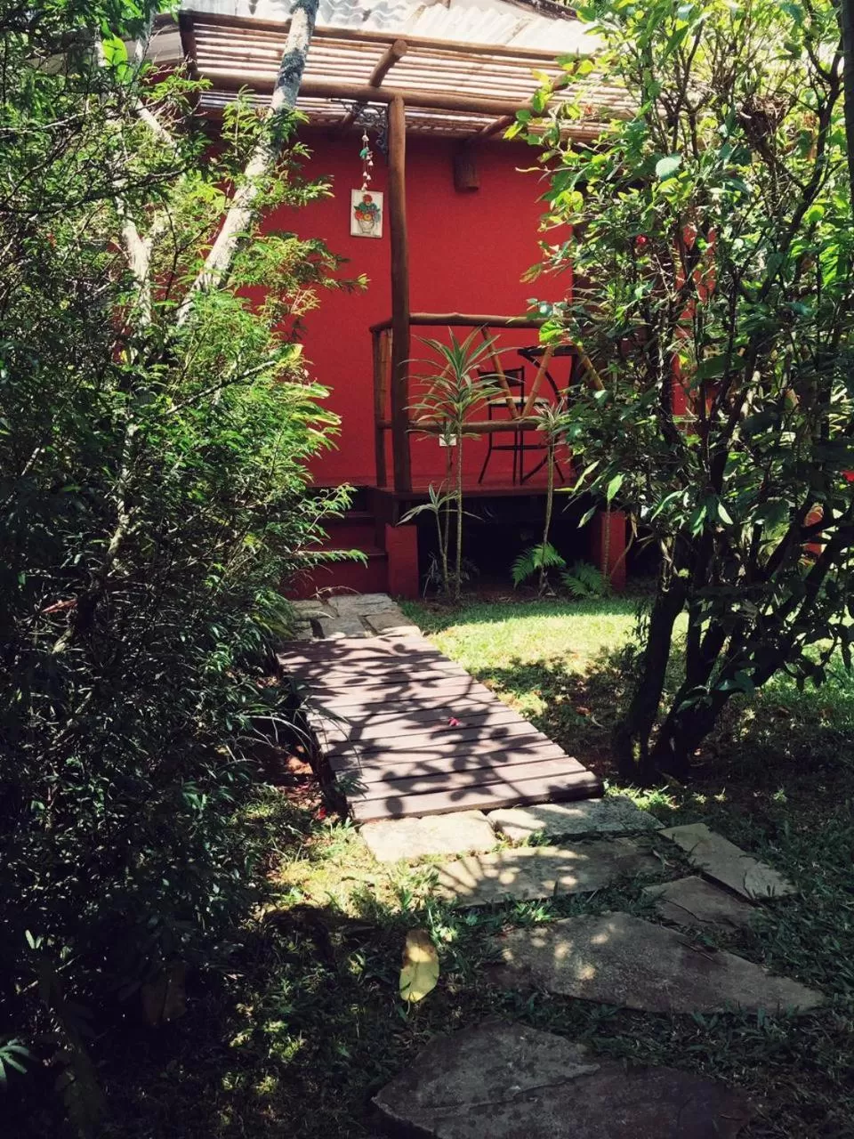 Garden in Pousada Canto Bella Terra