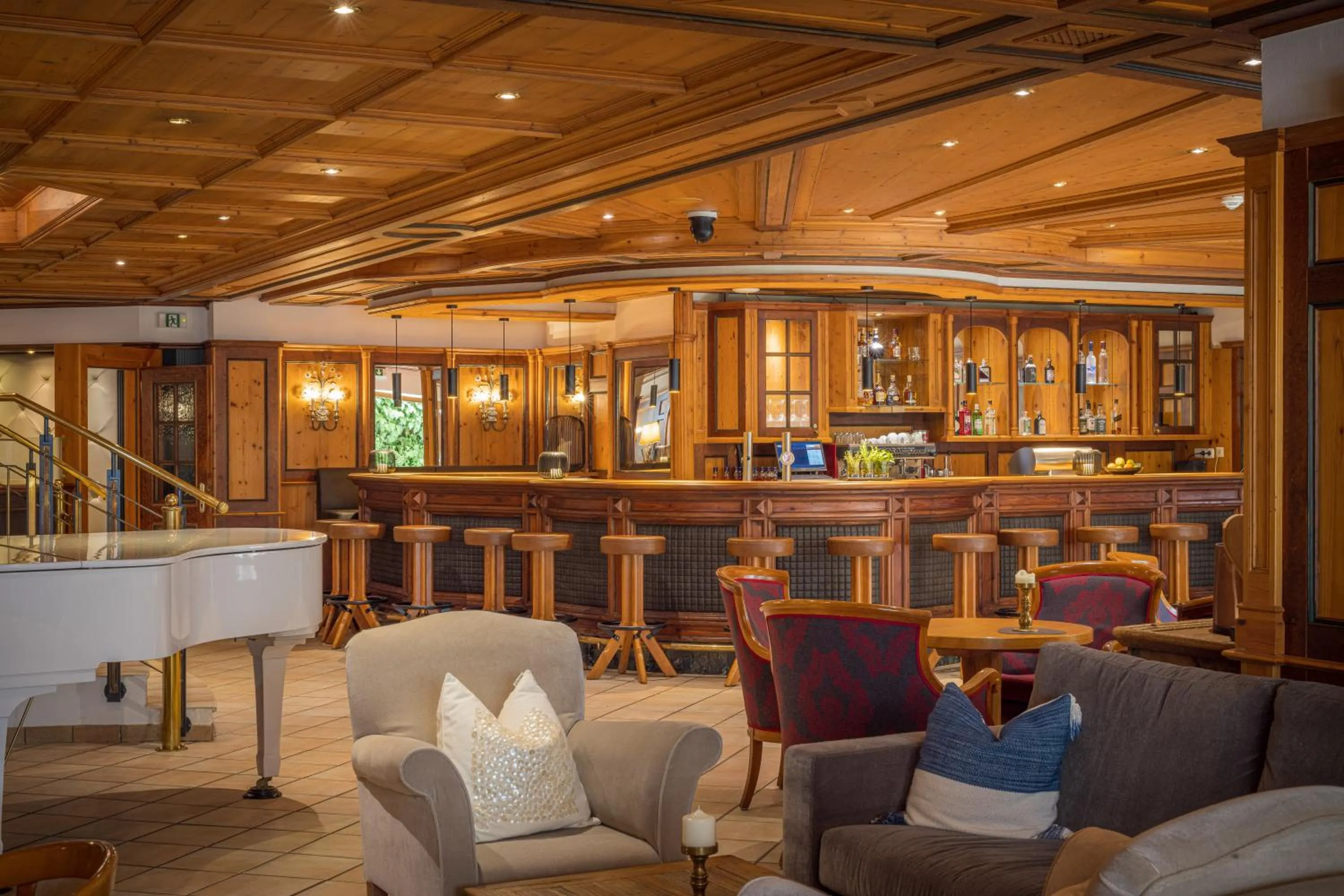 Lounge or bar in MANNI das Hotel