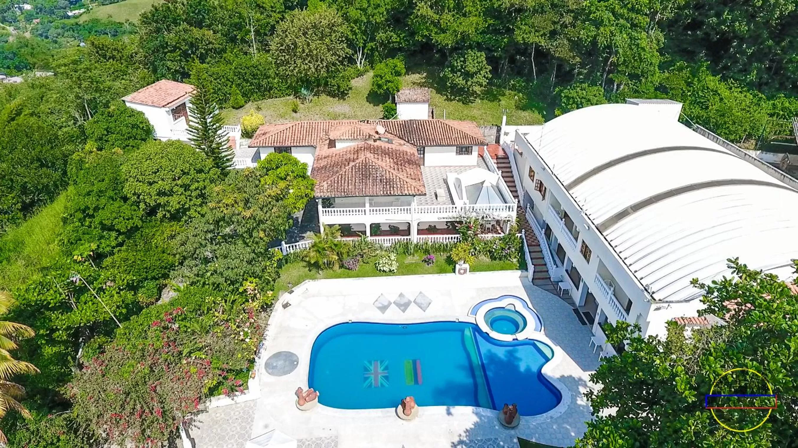Property building, Bird's-eye View in Hotel Finca Londres