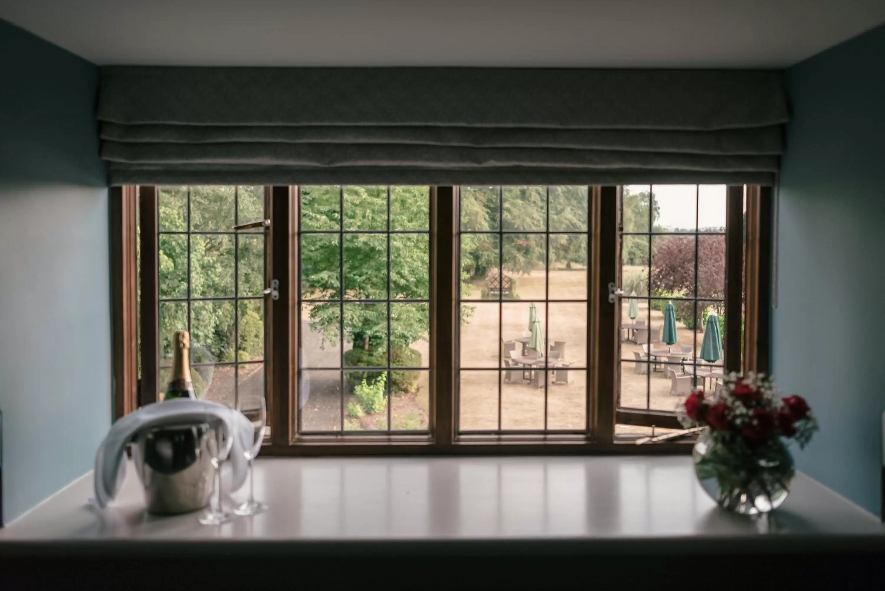 Garden view in Hogarths Stone Manor