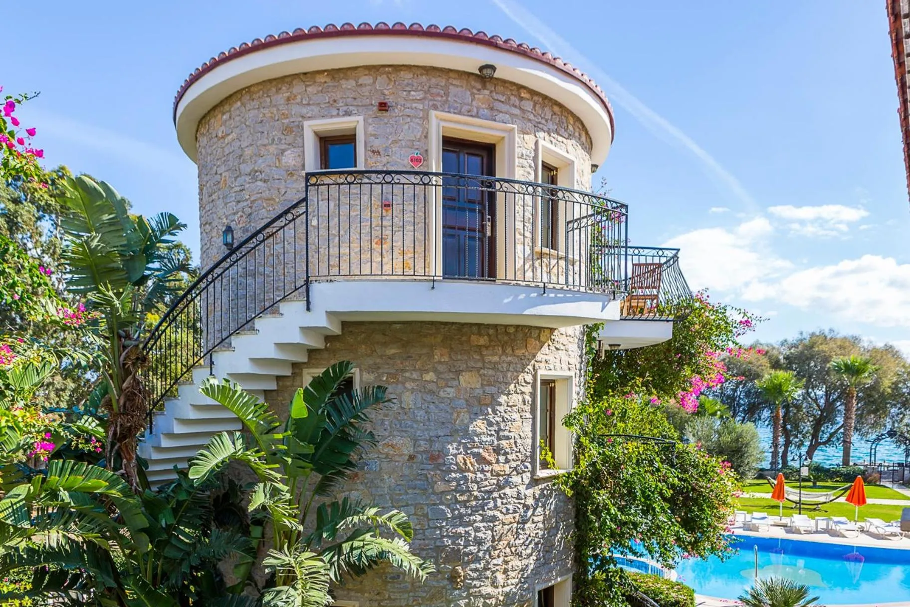 Property building in Orcey Hotel