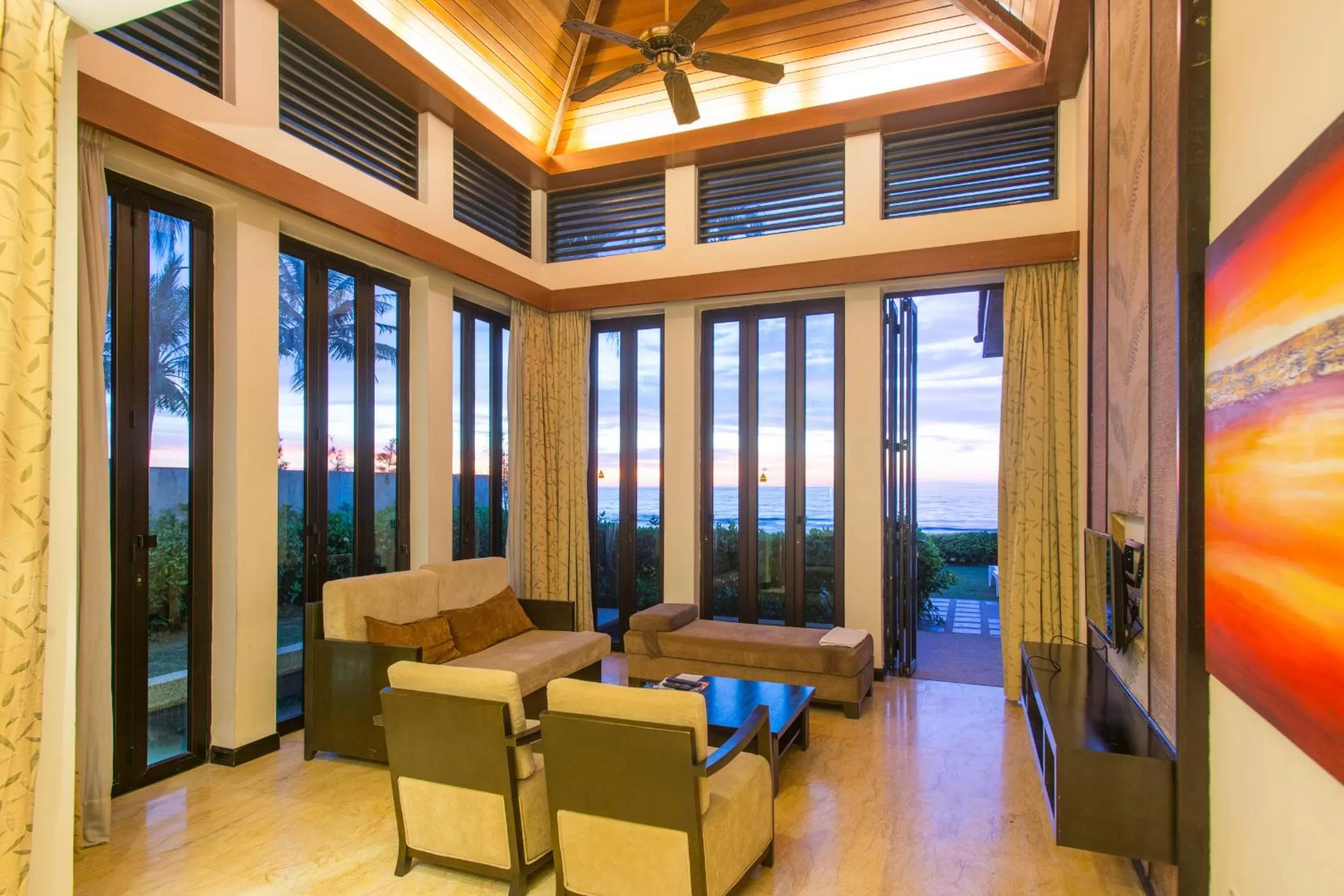 Kitchen or kitchenette in Sabah Beach Villas & Suites