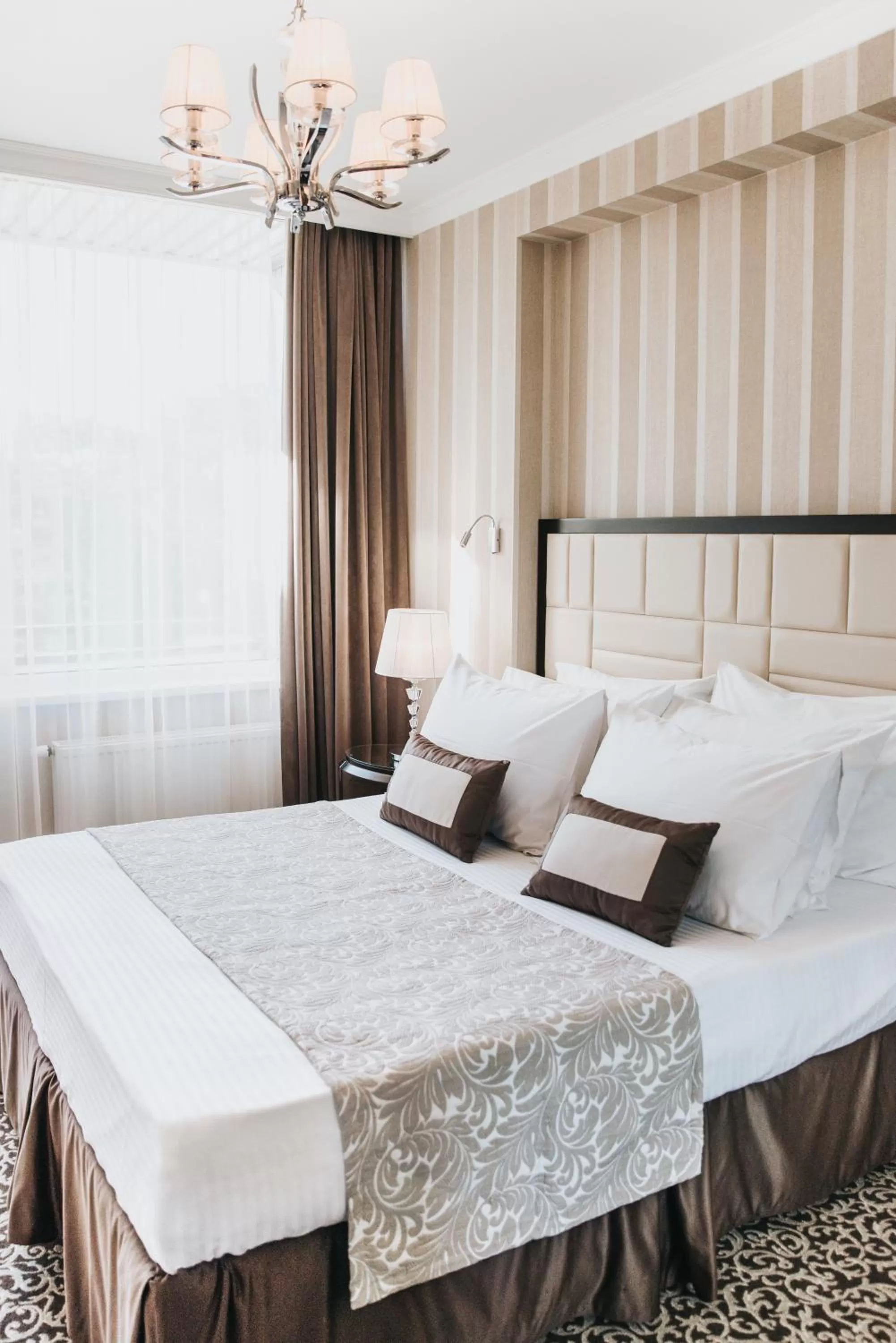 Bed in Baltic Beach Hotel & SPA