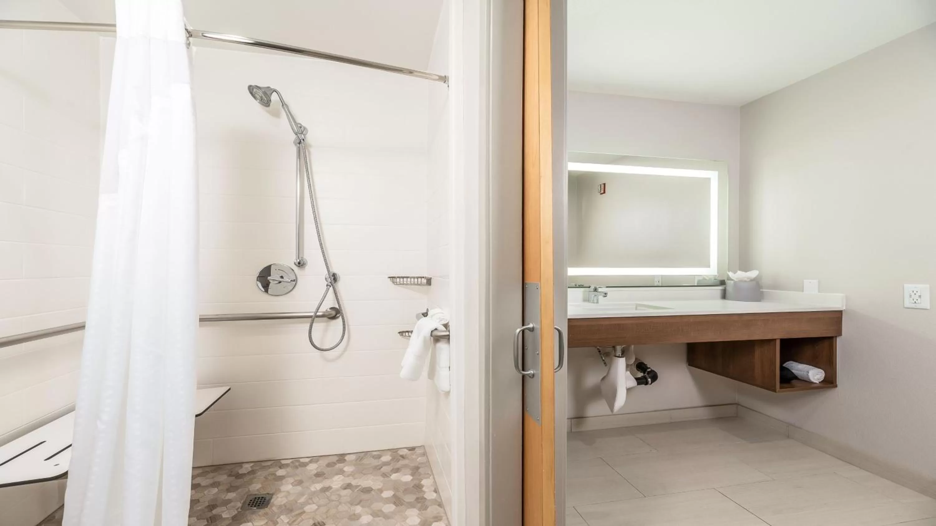 Bathroom in Holiday Inn Express Fremont - Milpitas Central by IHG