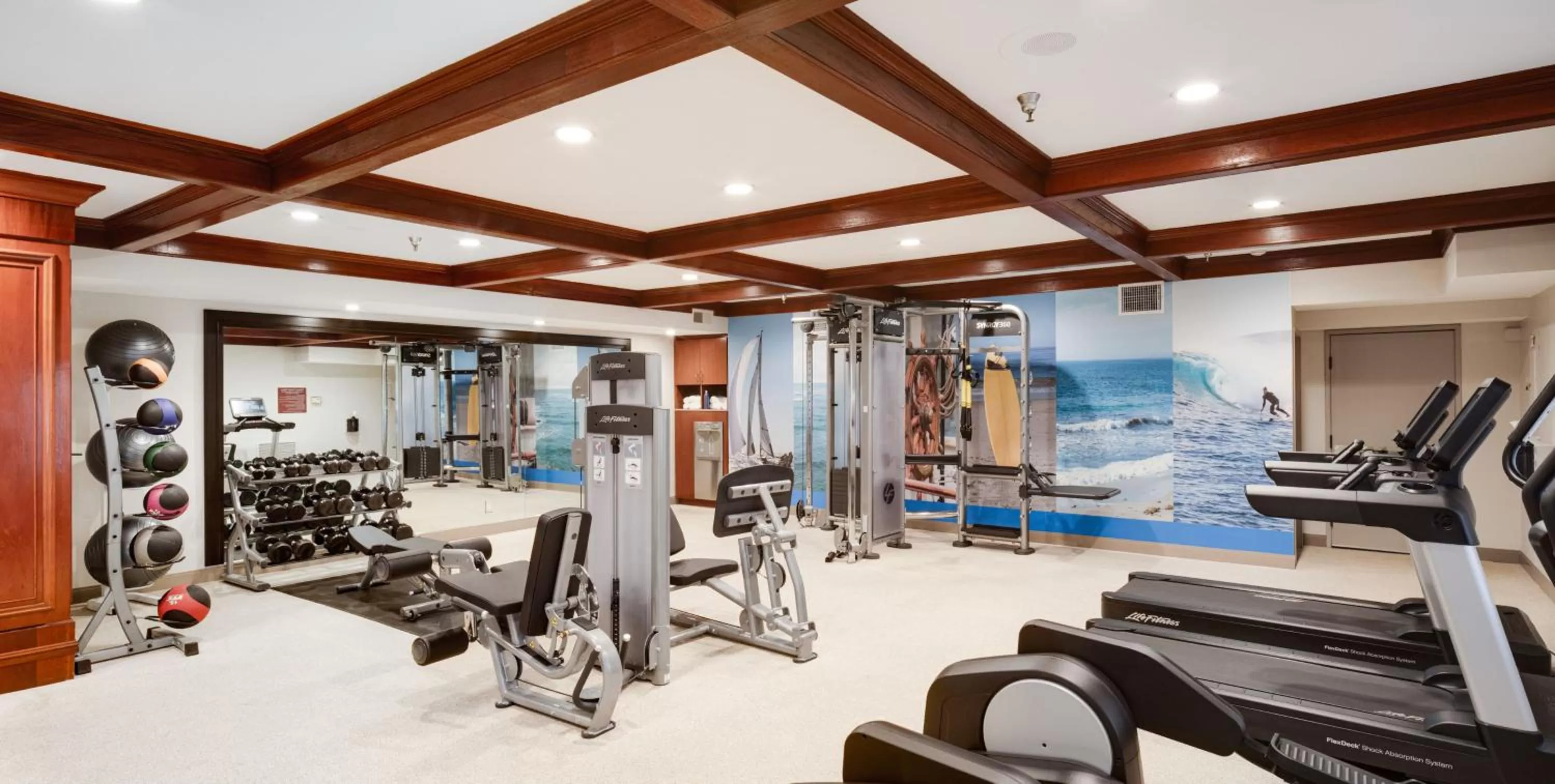 Fitness centre/facilities in Ayres Hotel Costa Mesa Newport Beach