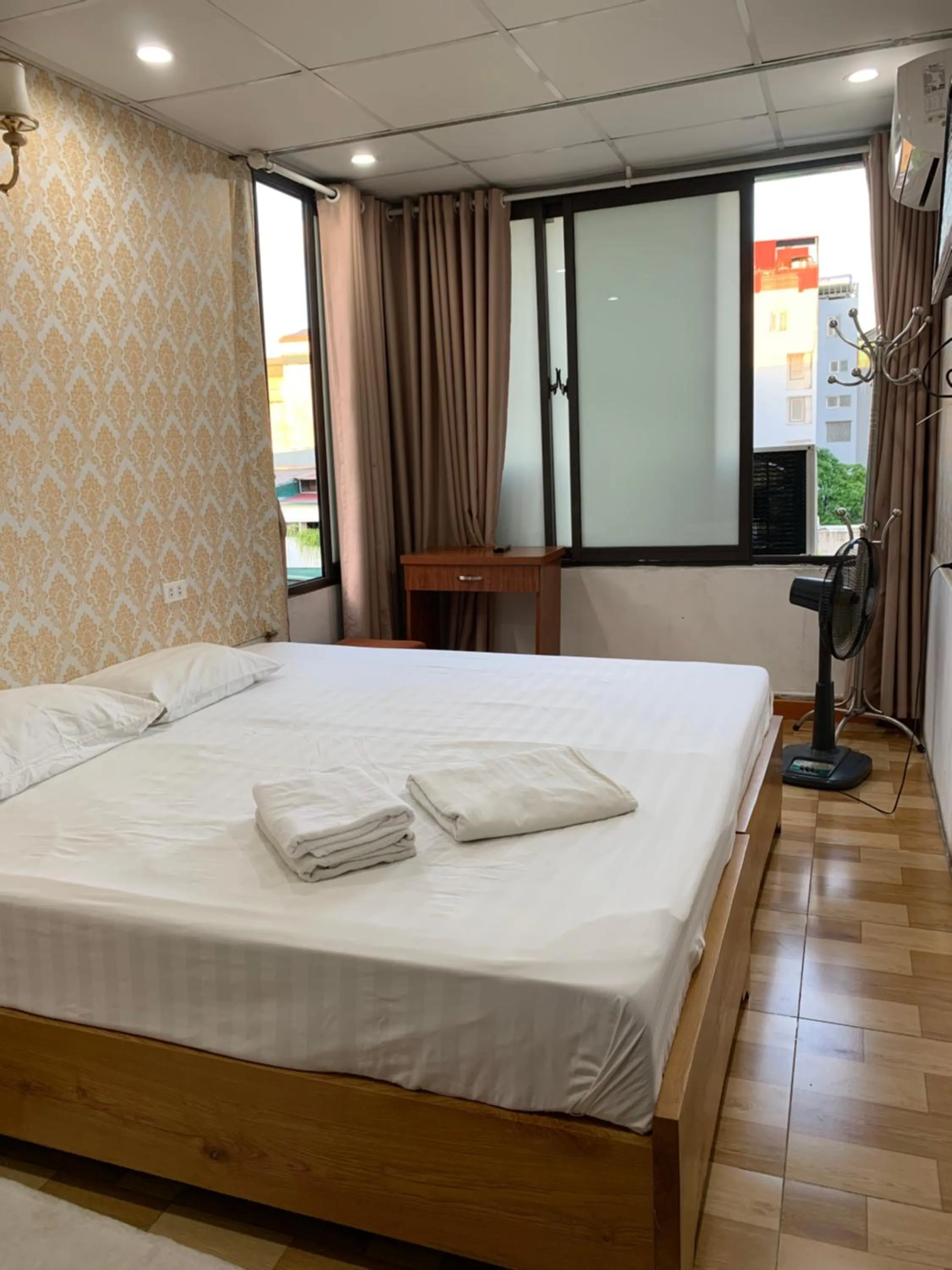 Bed in Old Town Palace Guest House