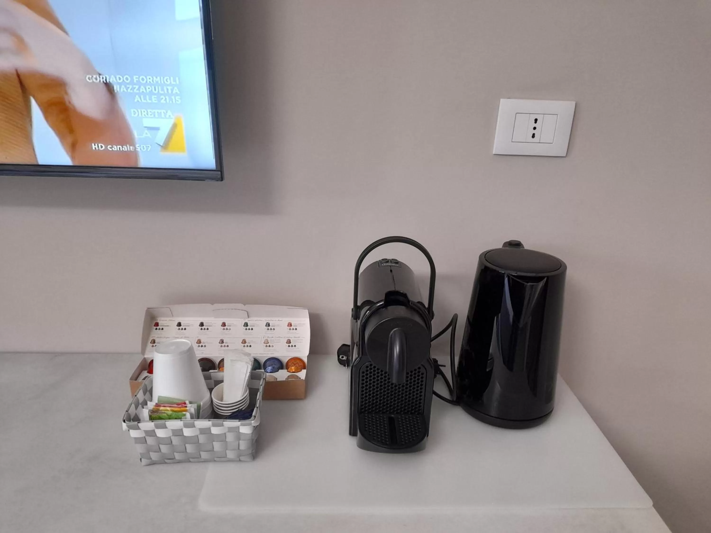 Kitchen or kitchenette in Tripepi suites