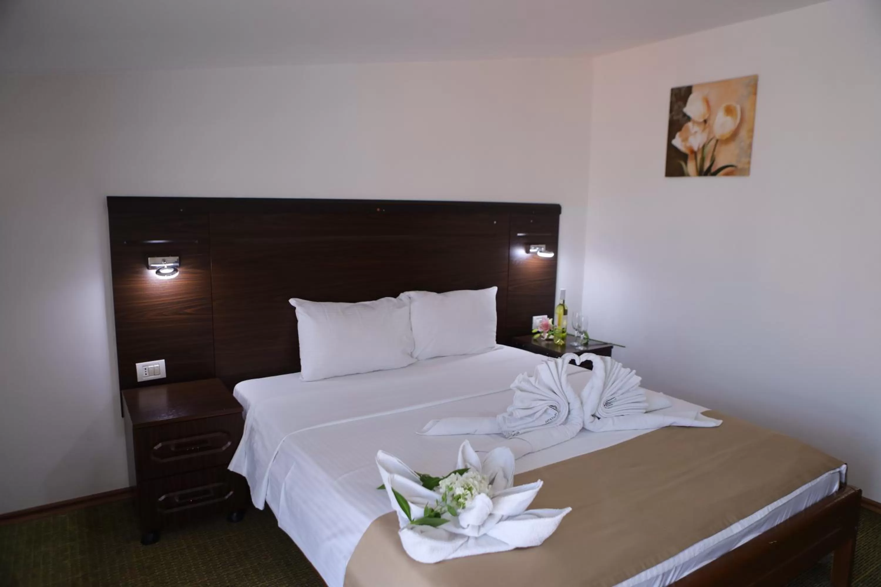 Bed in Arabella Hotel