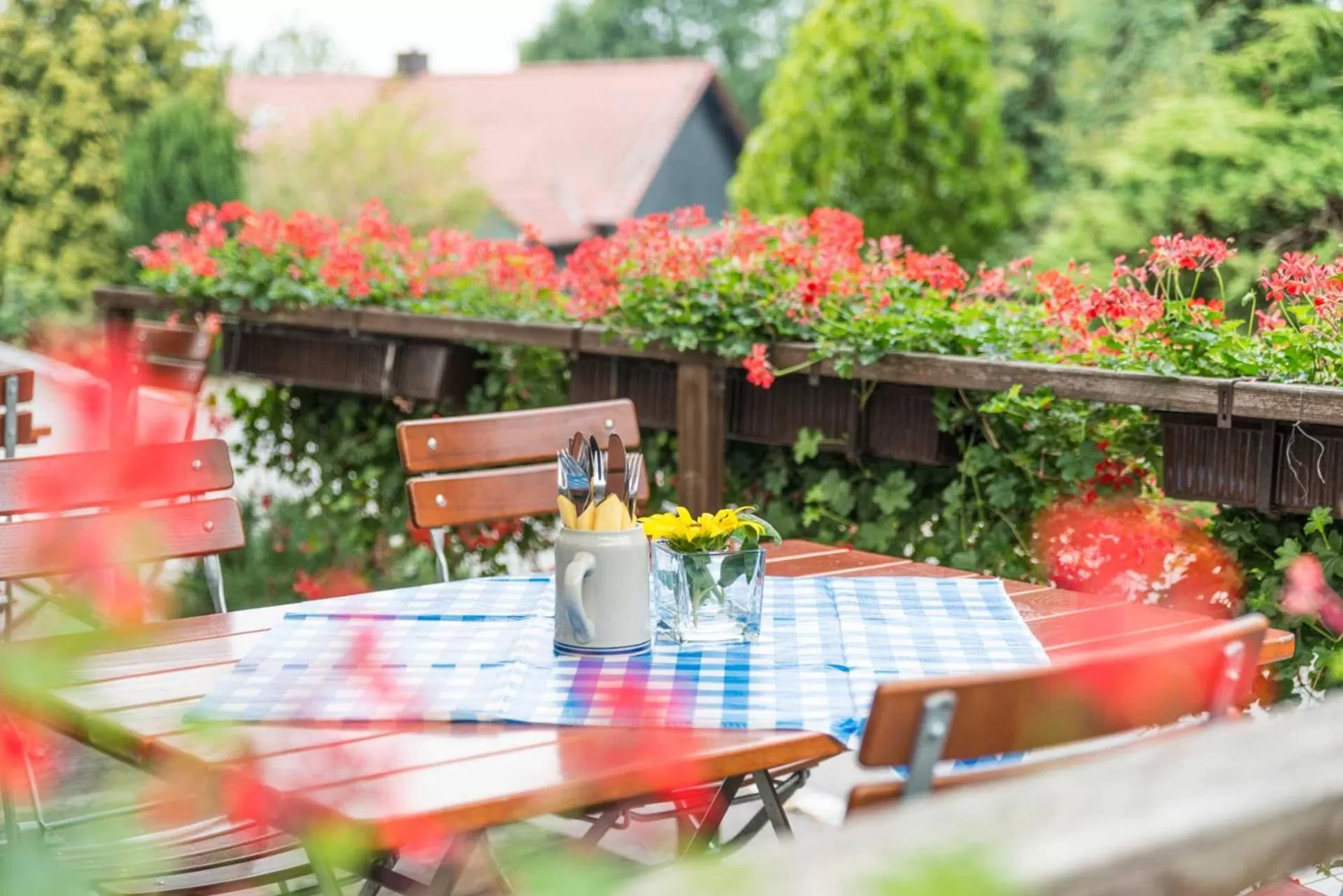 Garden in Landhotel Steiner